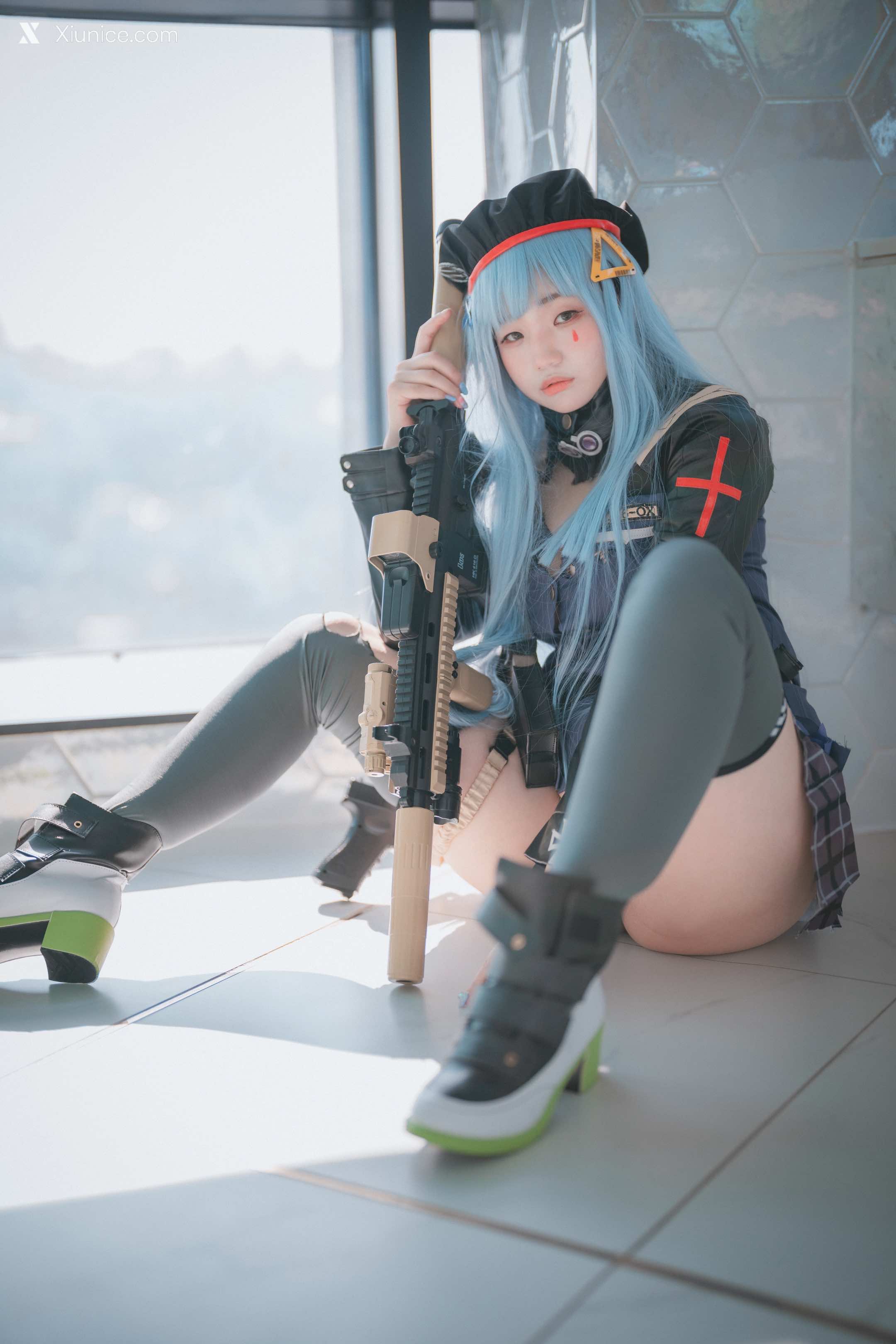 DJAWA Photo – Mimmi (밈미) – Girls’ Frontline – HK416 (Damaged ver.) 4K