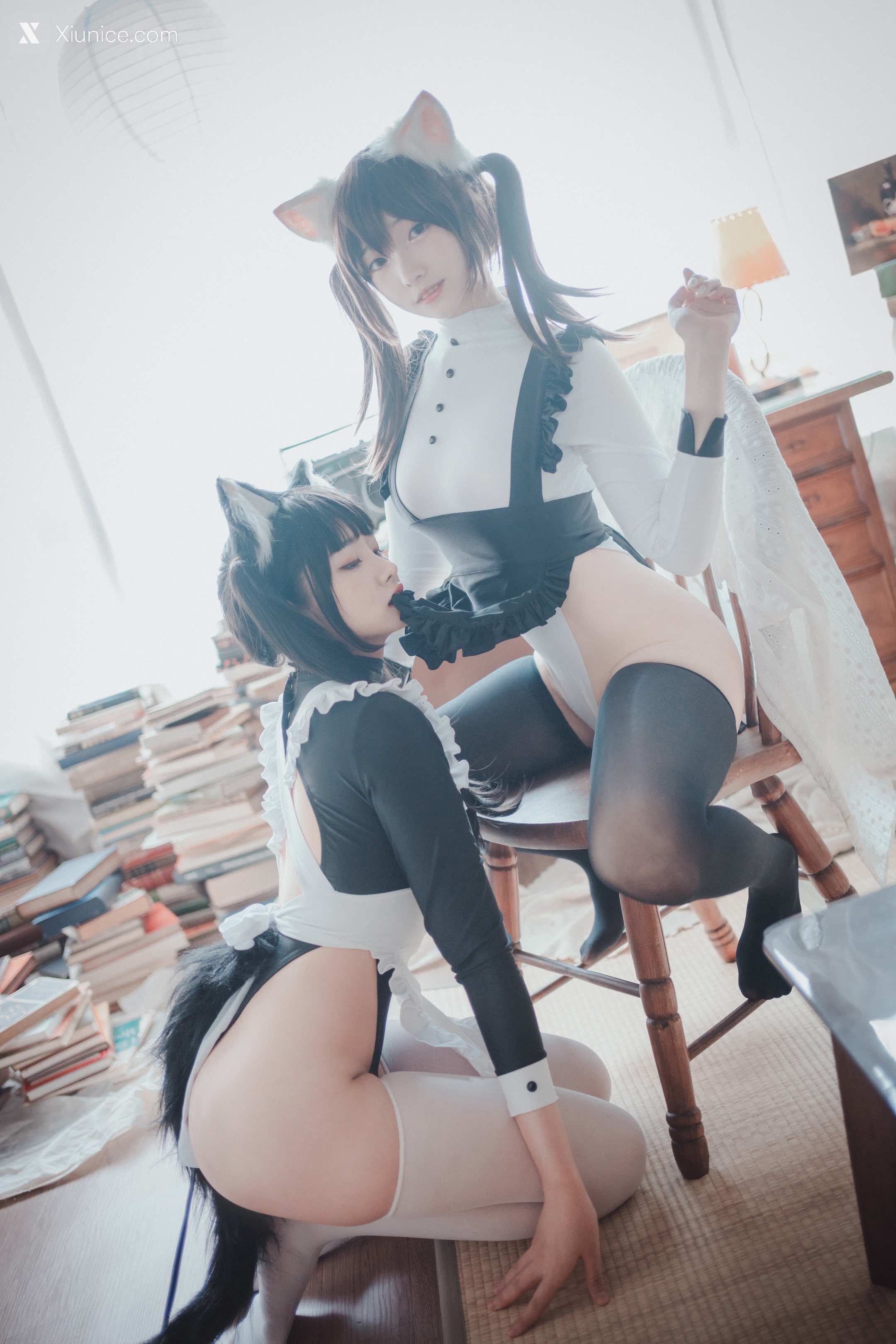 DJAWA Photo – Bambi (밤비) & Sonson (손손) – Maid Mansion W 4K