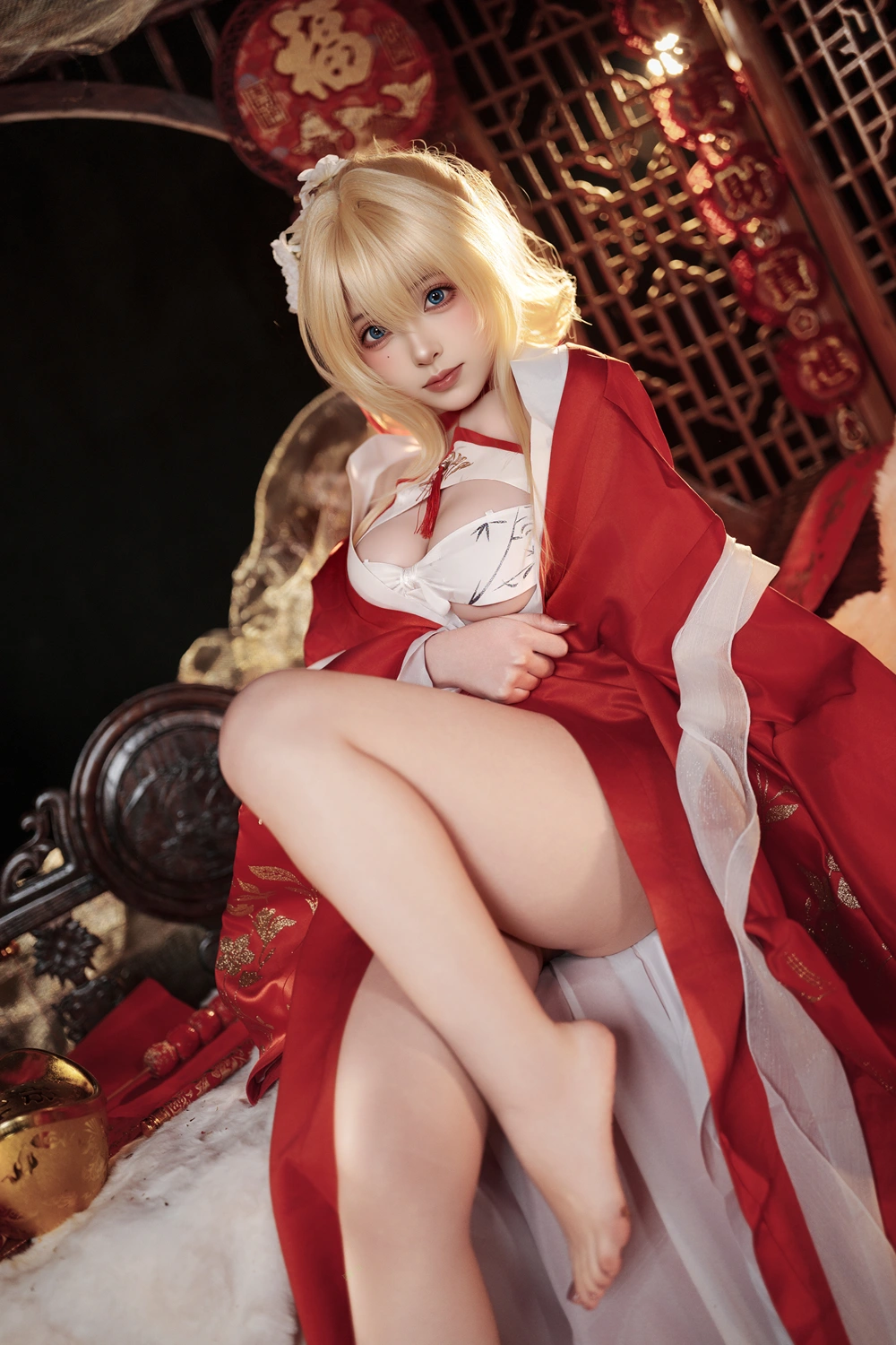 Cosplay Bangni邦尼 – 凉夜香雪