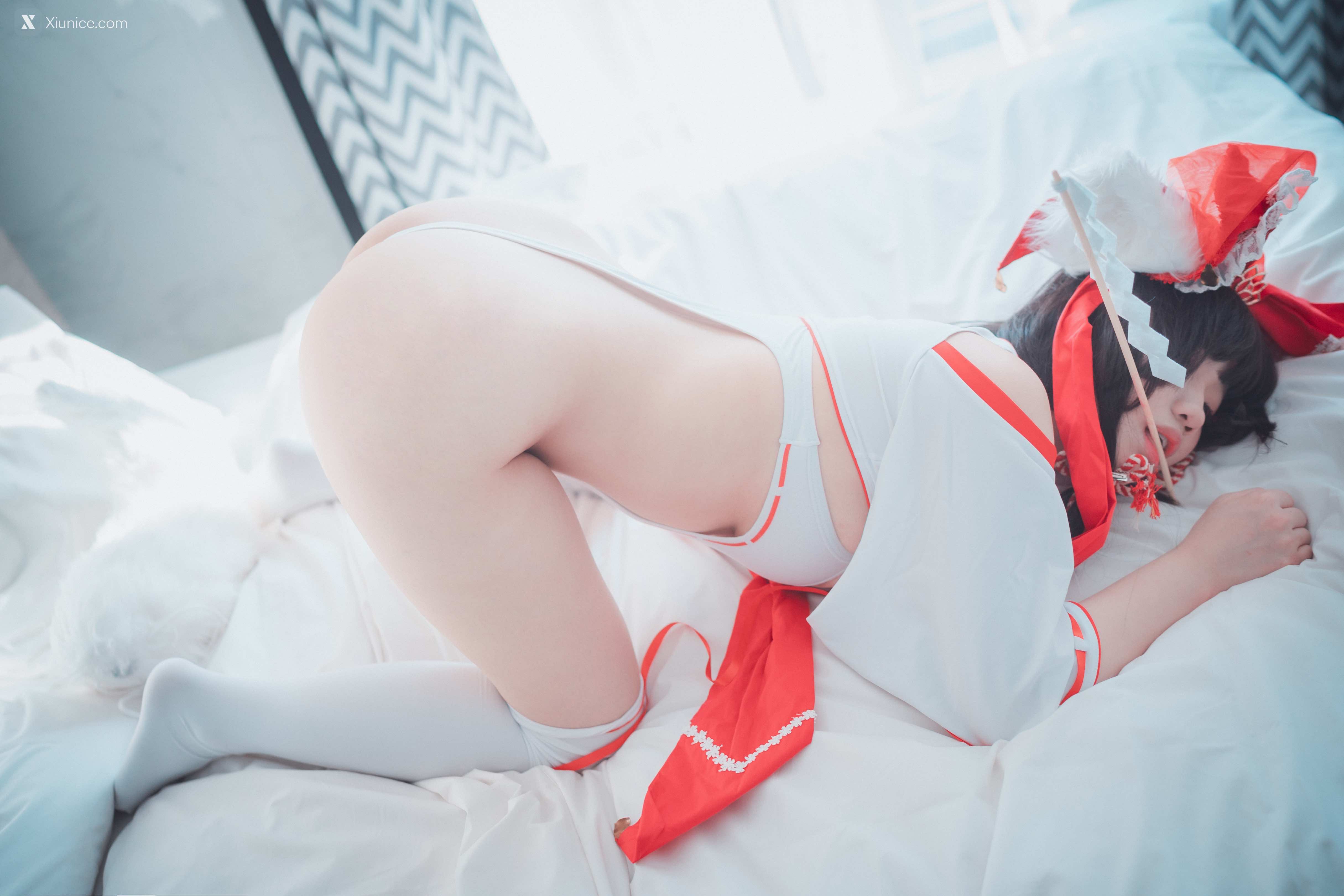 DJAWA Photo – Mimmi (밈미) – Kitsune Miko (A ver) 4K