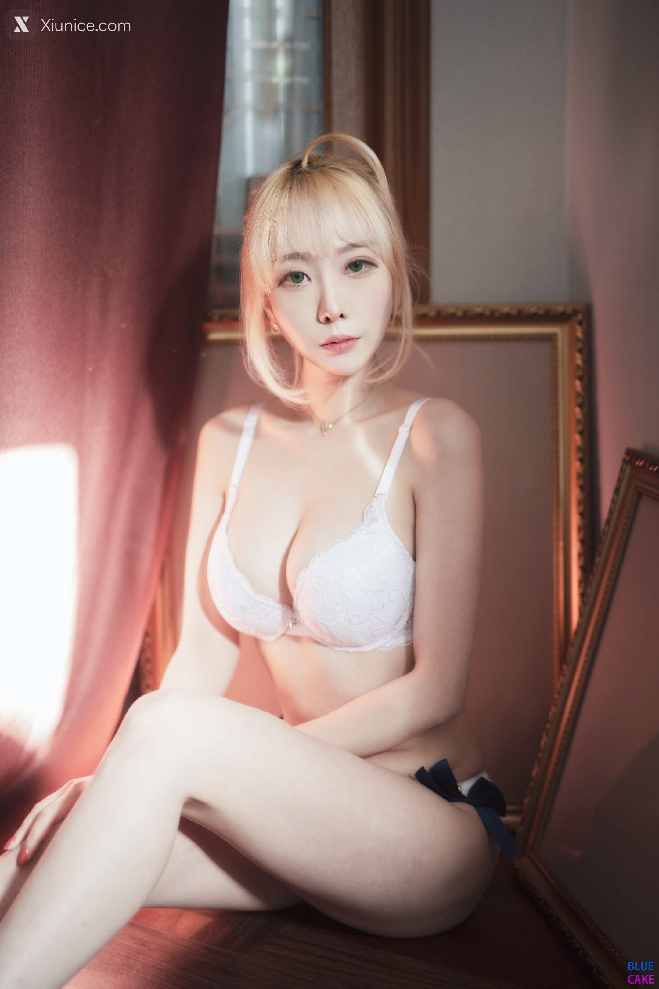 BLUECAKE Bomi (보미) & Zia (지아) – Fate Saber x Thosaka Rin – Lingerie.Ver 4K