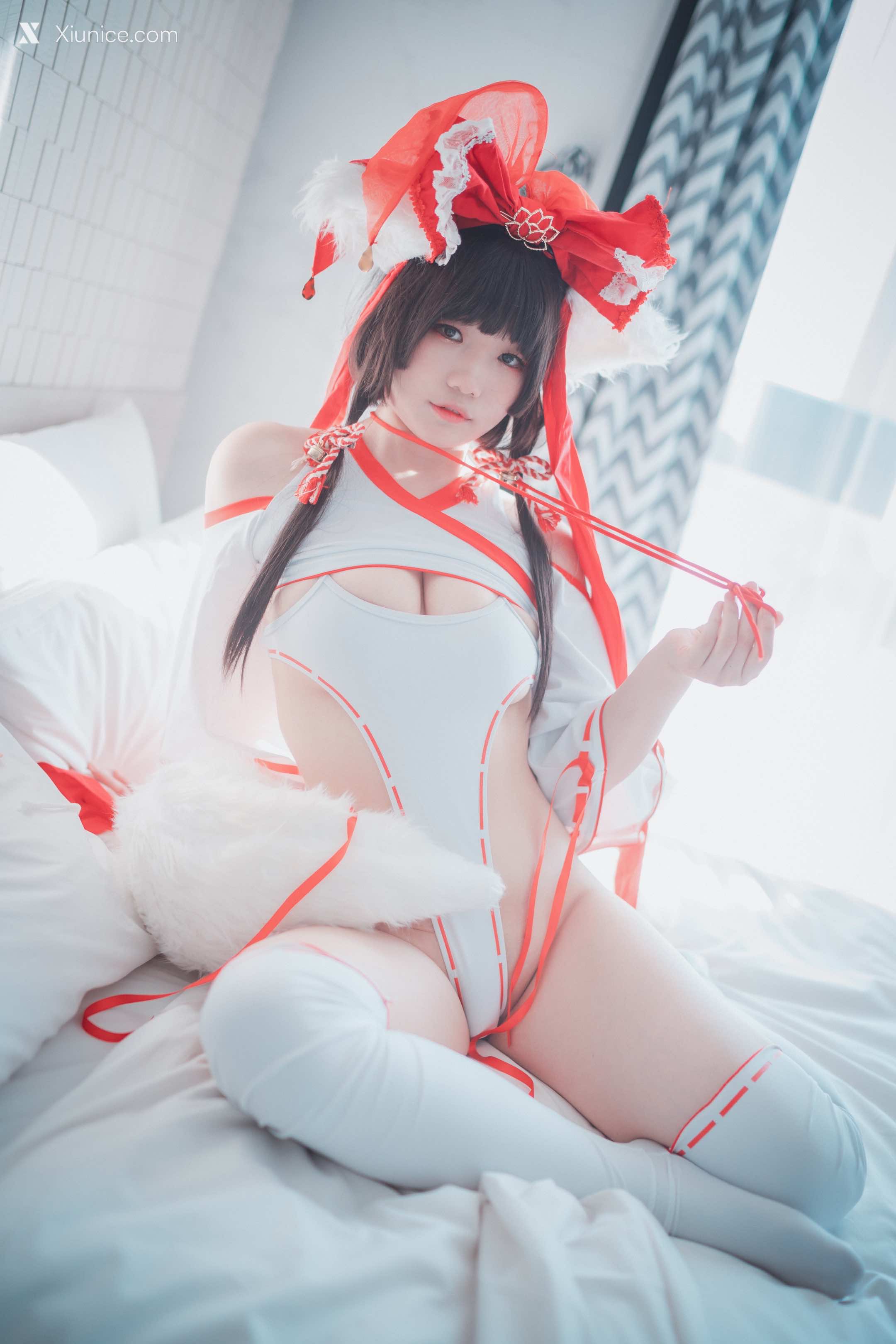 DJAWA Photo – Mimmi (밈미) – Kitsune Miko (A ver) 4K