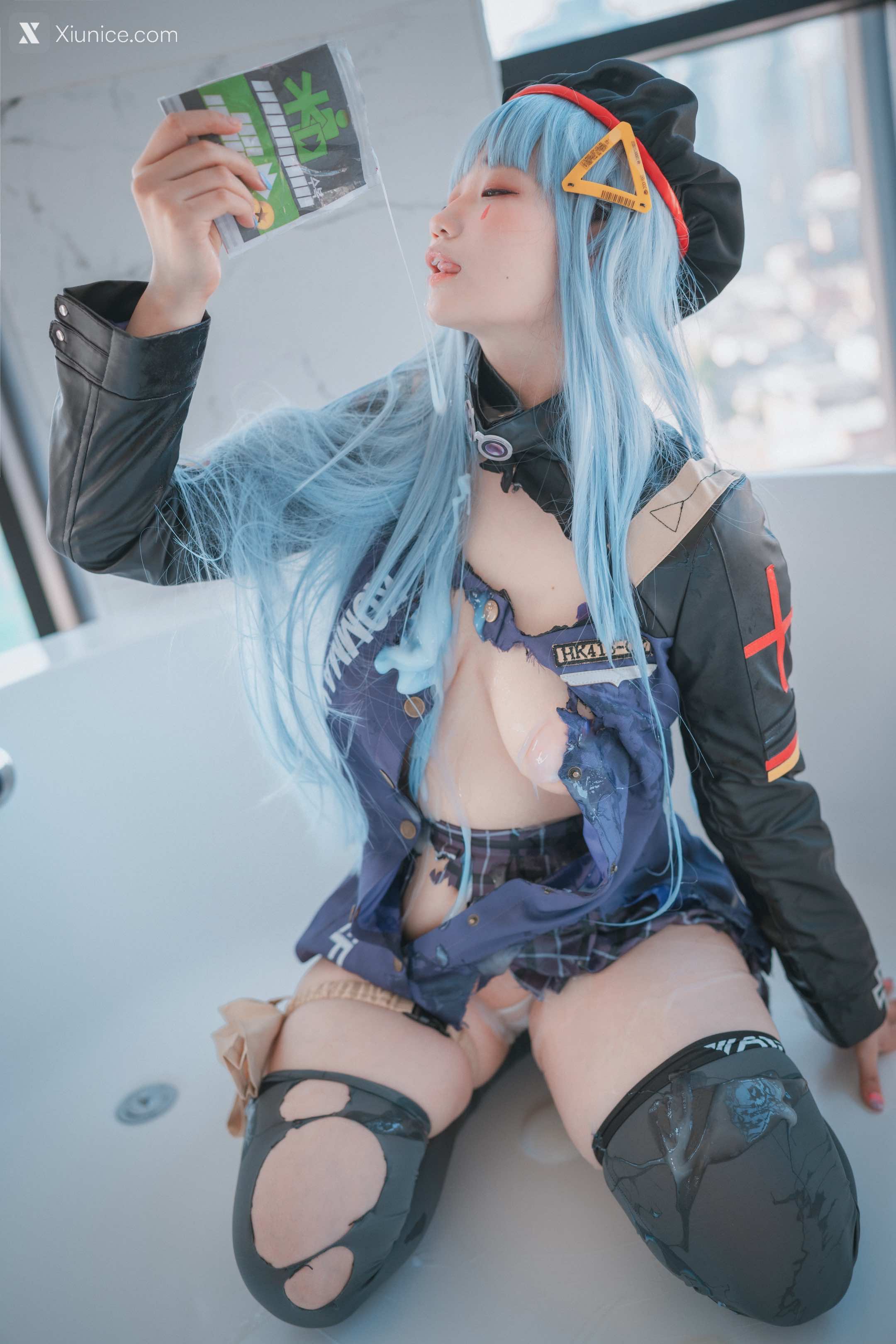 DJAWA Photo – Mimmi (밈미) – Girls’ Frontline – HK416 (Damaged ver.) 4K