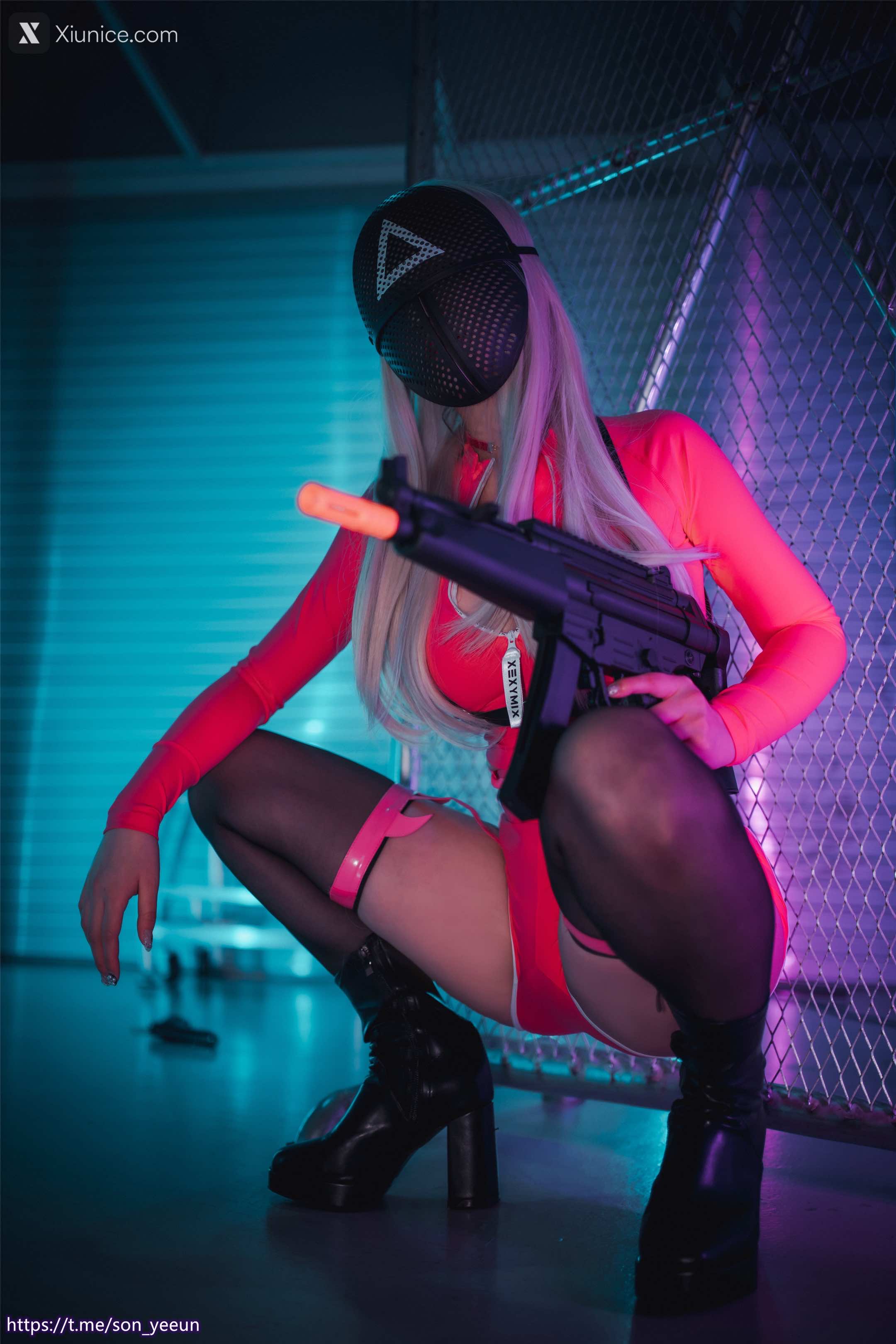 DJAWA Photo – DJAWA Photo – Son Ye-Eun (손예은) – “[Squid Game] Triangle Soldier” 4K