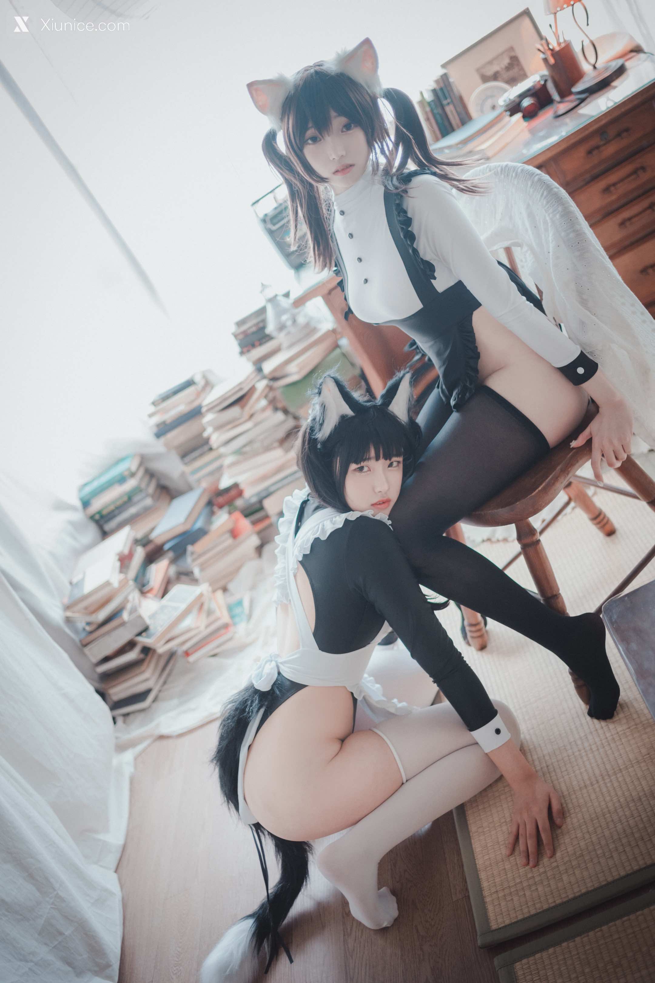 DJAWA Photo – Bambi (밤비) & Sonson (손손) – Maid Mansion W 4K