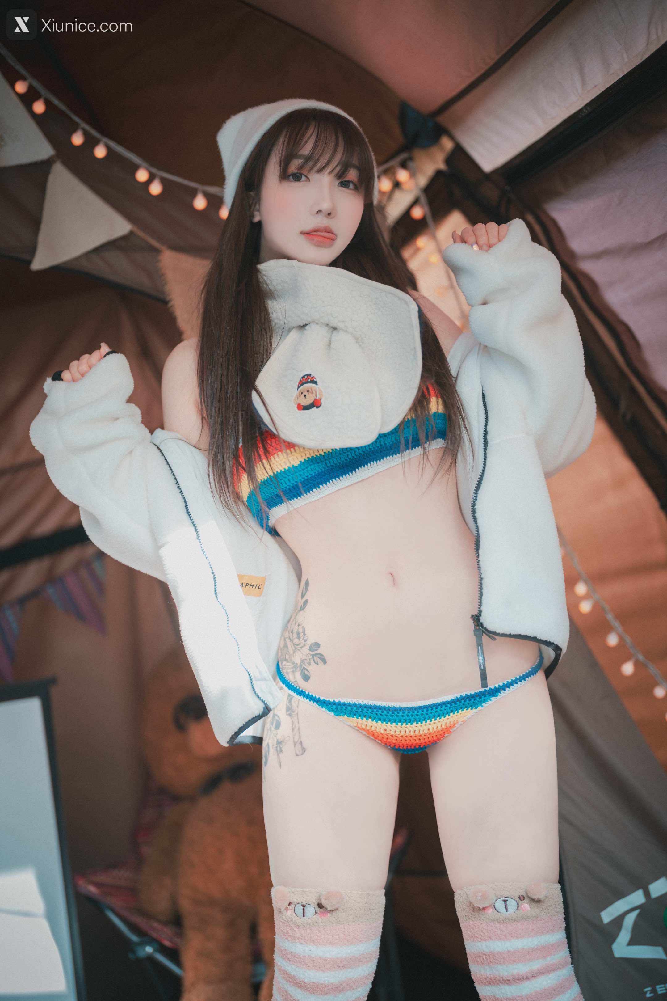 DJAWA Photo – Son Ye-Eun (손예은) – Romantic Winter Glamping 4K