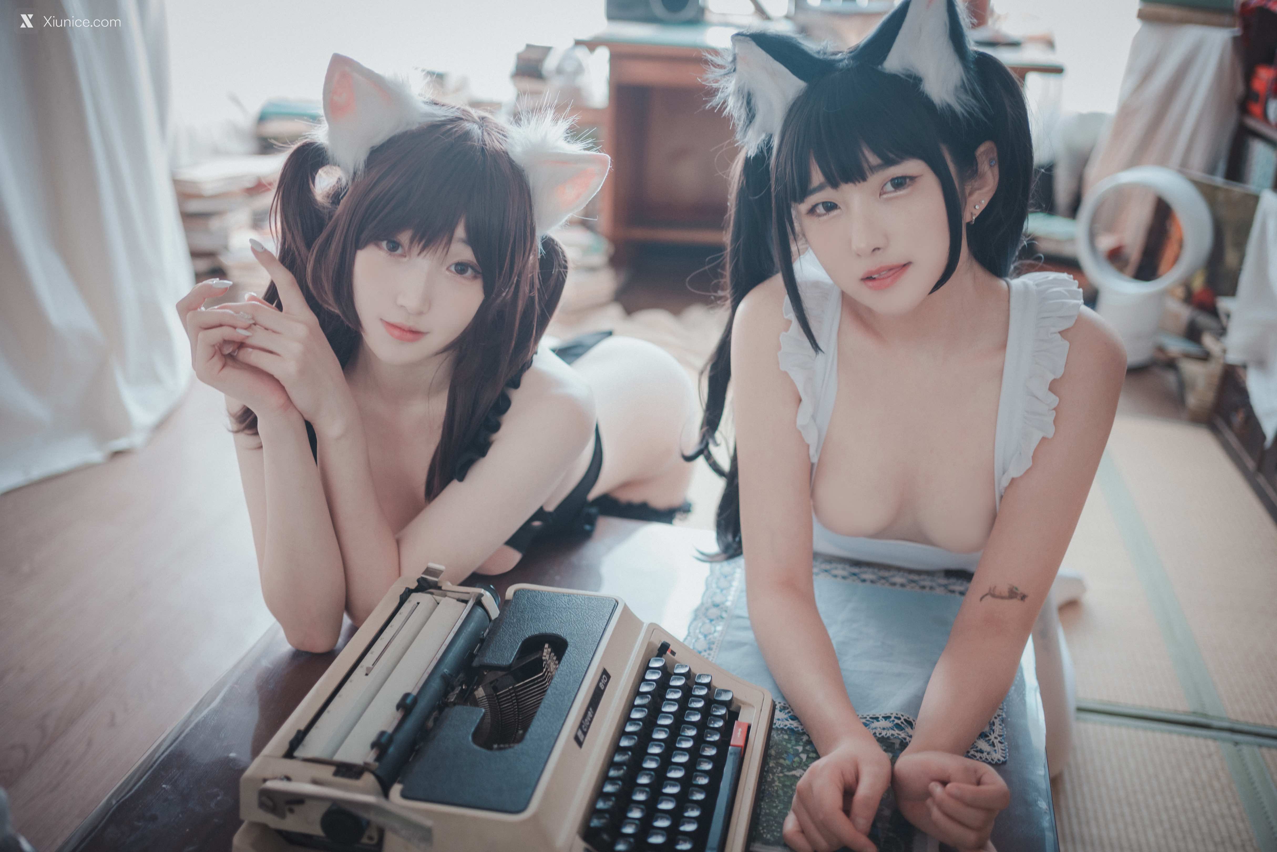 DJAWA Photo – Bambi (밤비) & Sonson (손손) – Maid Mansion W 4K