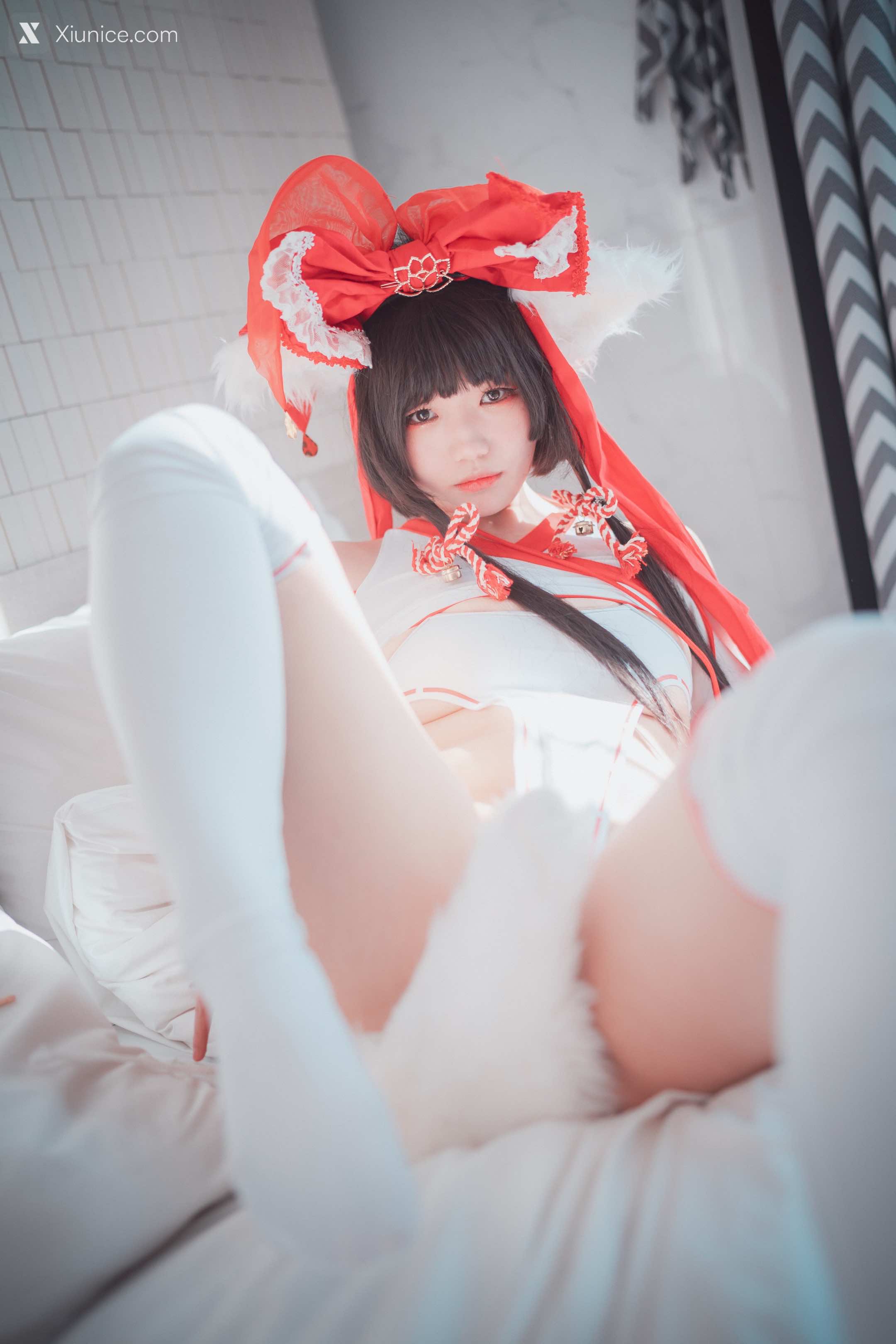 DJAWA Photo – Mimmi (밈미) – Kitsune Miko (A ver) 4K