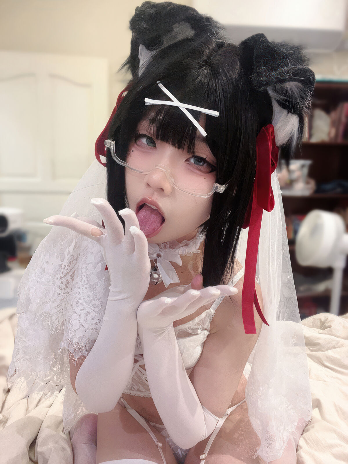 Coser@清水凪 - 小狗花嫁