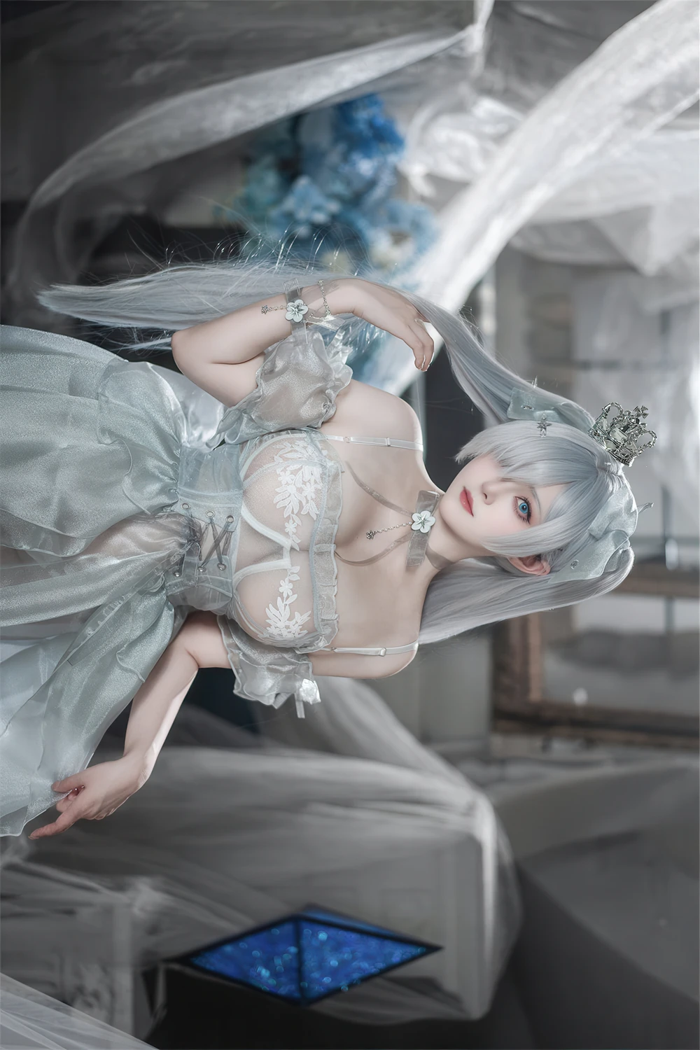 Cosplay Natsuko夏夏子 – 灰姑娘水晶公主Cinderella