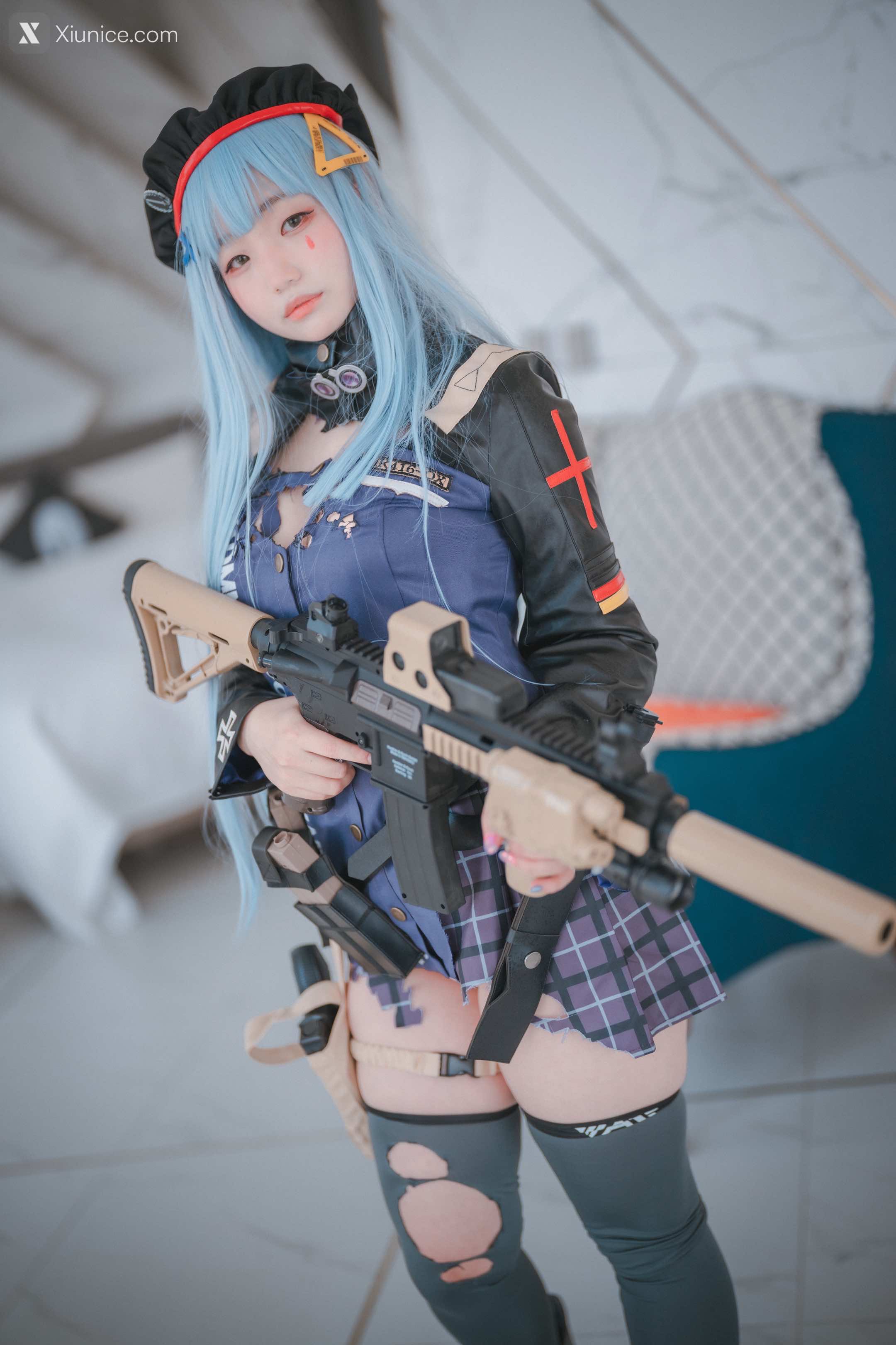DJAWA Photo – Mimmi (밈미) – Girls’ Frontline – HK416 (Damaged ver.) 4K