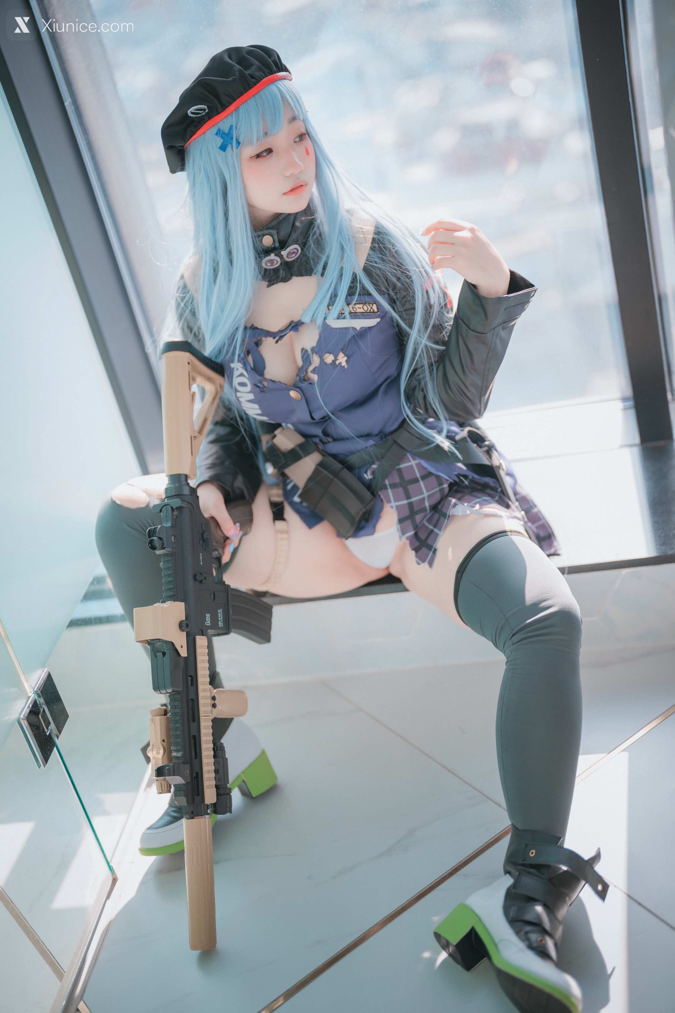 DJAWA Photo – Mimmi (밈미) – Girls’ Frontline – HK416 (Damaged ver.) 4K