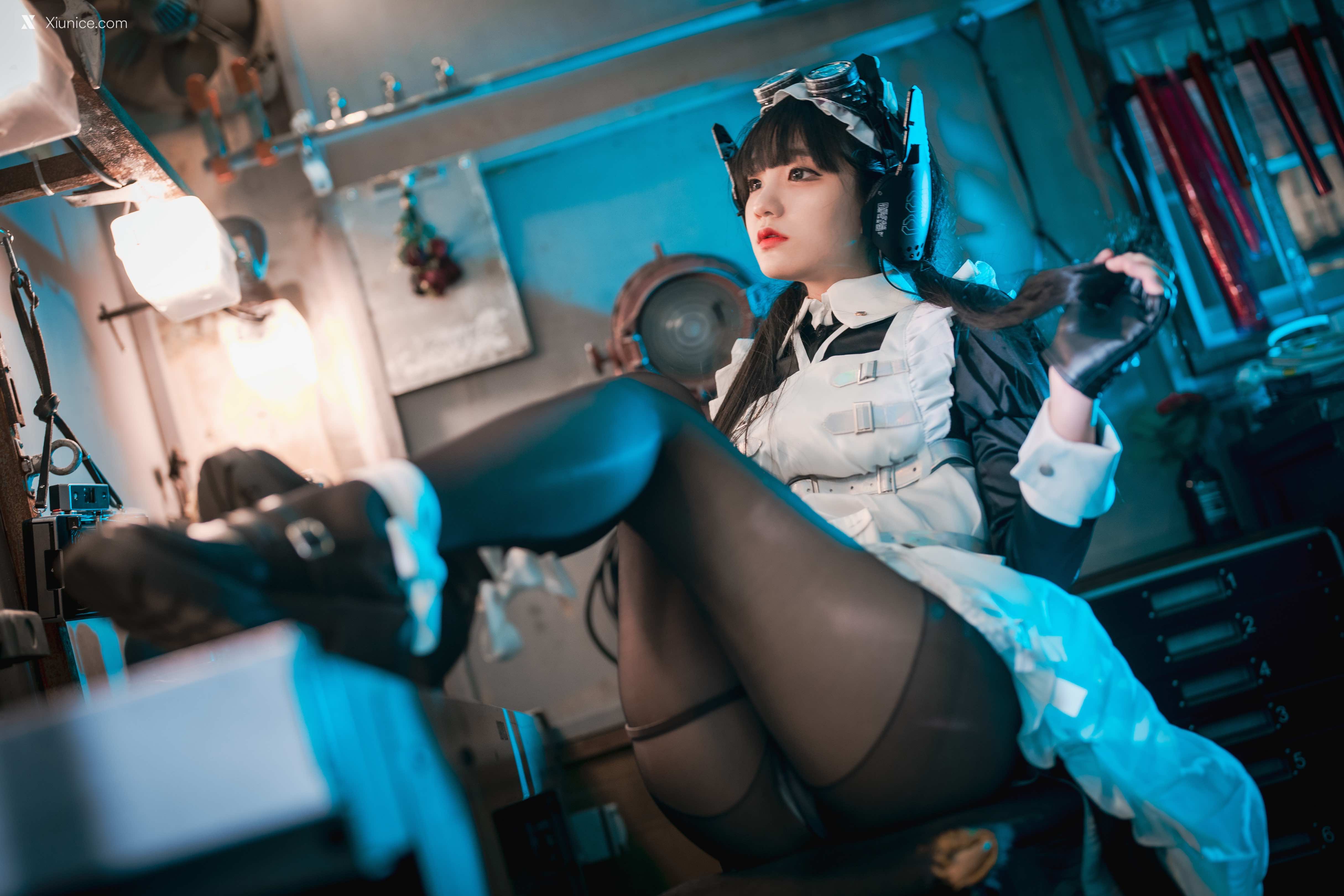 DJAWA Photo – Jeong Jenny (정제니) – Combat Maid Mansion 4K