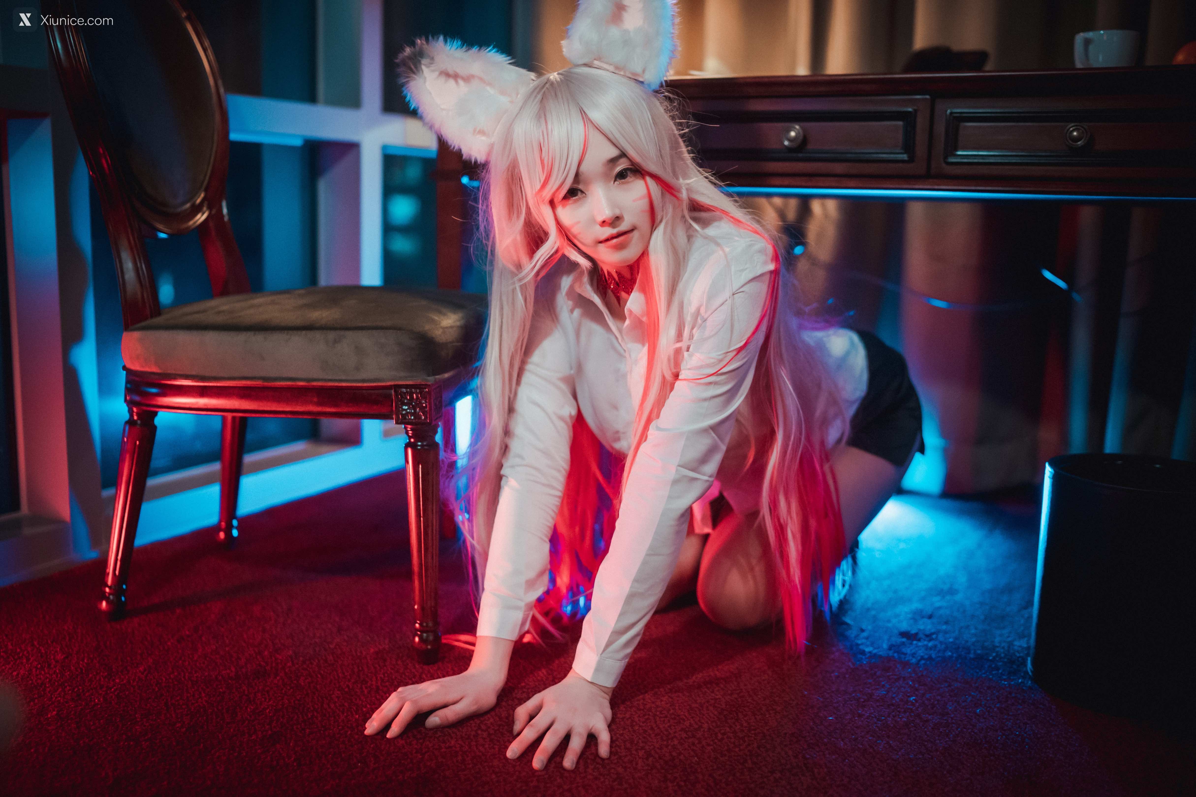 DJAWA Photo – Bambi (밤비) – “Kumiho in the Office” – Destiny Child – Nine-Tailed Fox Tamamo 4K