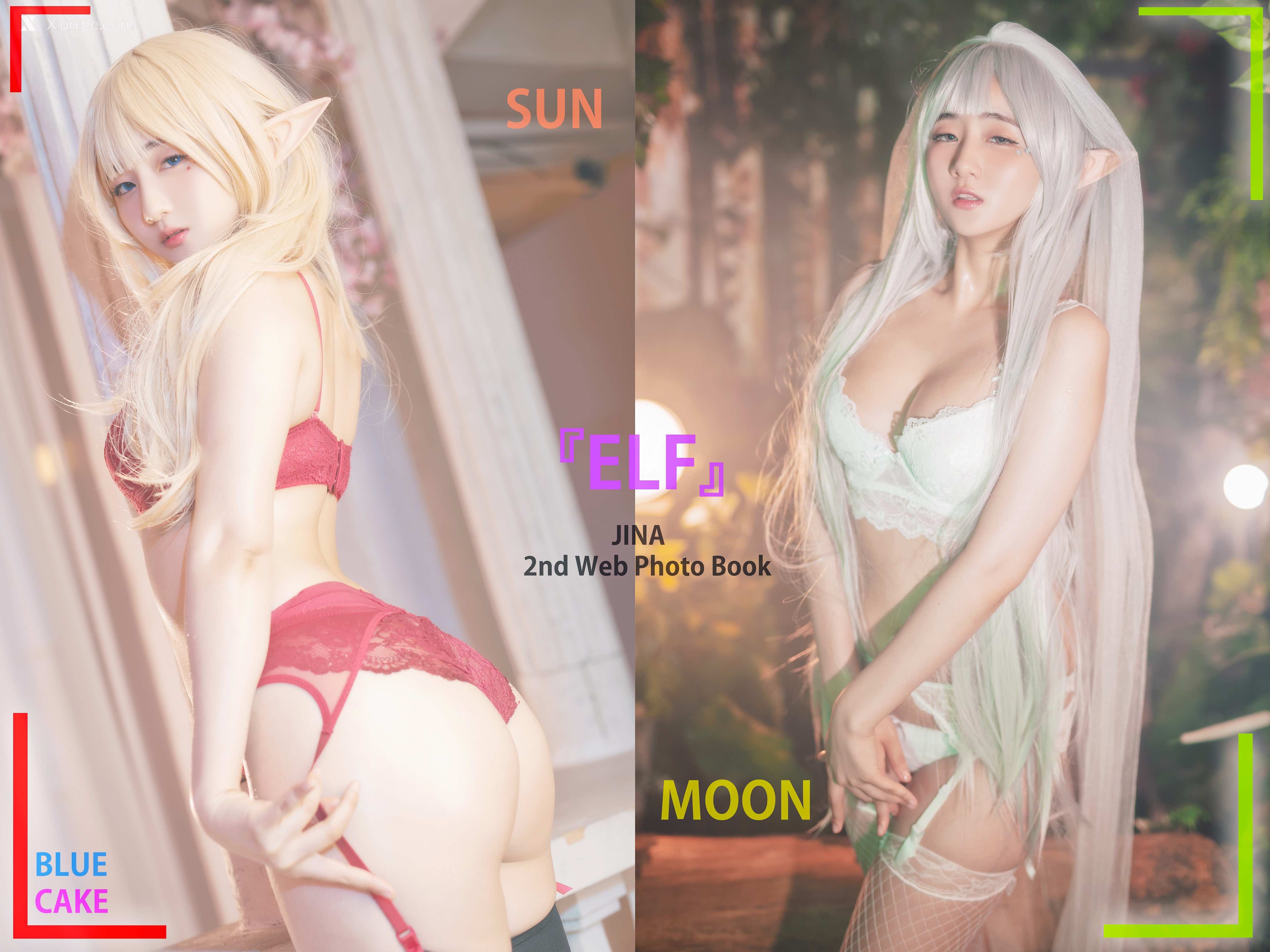 BLUECAKE Han Jina (한지나) – Sun Elf & Moon Elf 4K