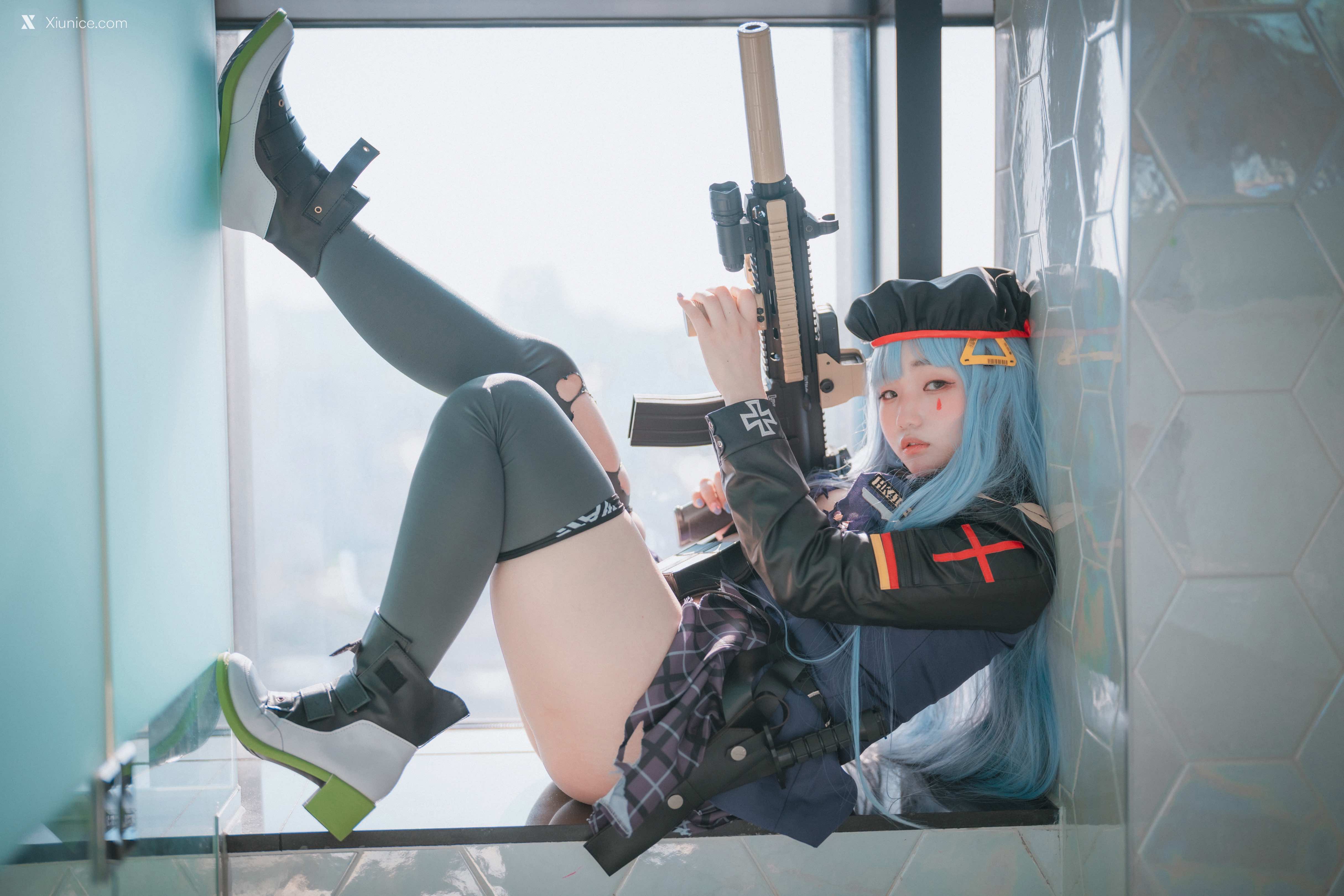 DJAWA Photo – Mimmi (밈미) – Girls’ Frontline – HK416 (Damaged ver.) 4K