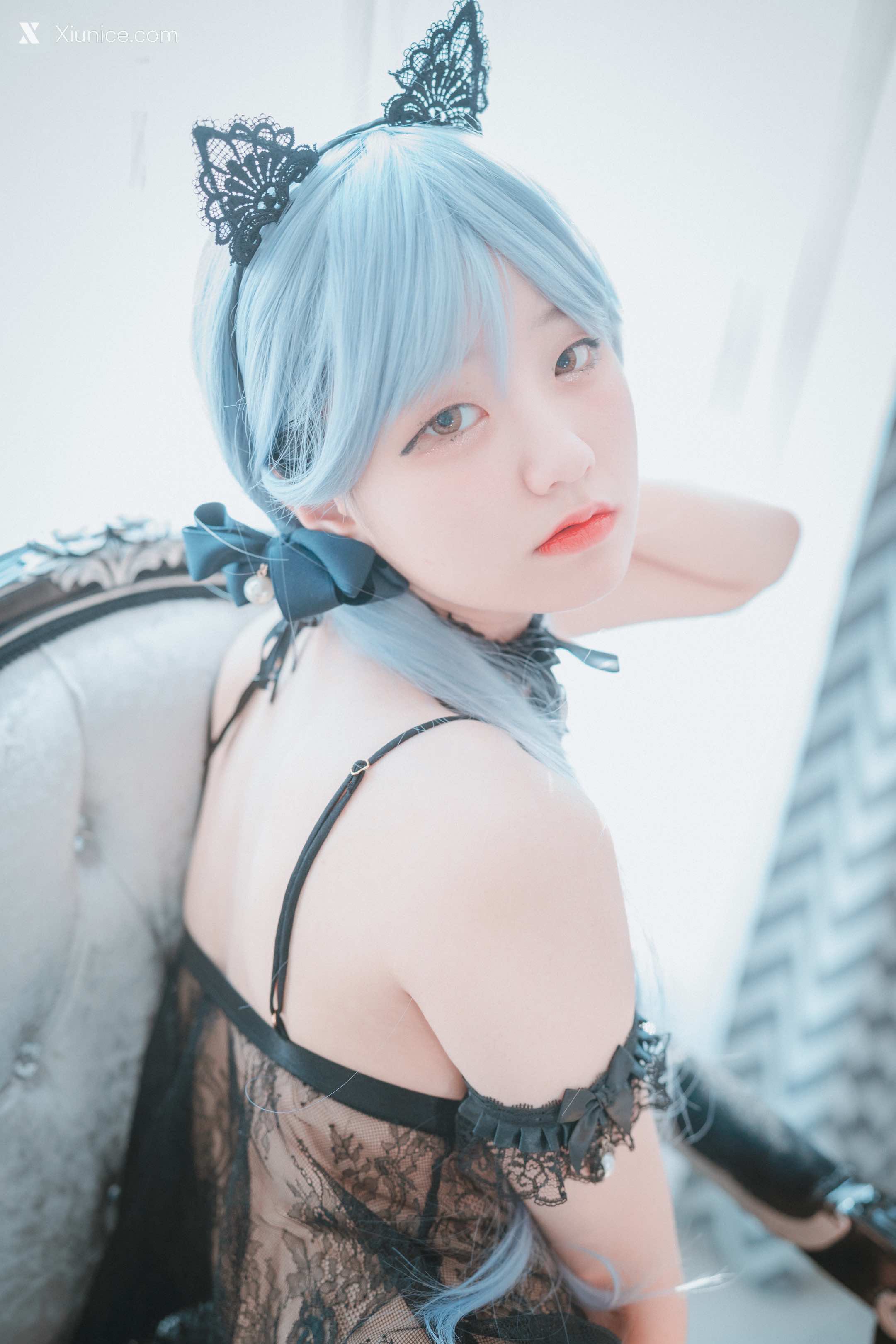 DJAWA Photo – Jeong Jenny (정제니) – Schwarz und Wei Katzenmädchen (Full Ver) 4K