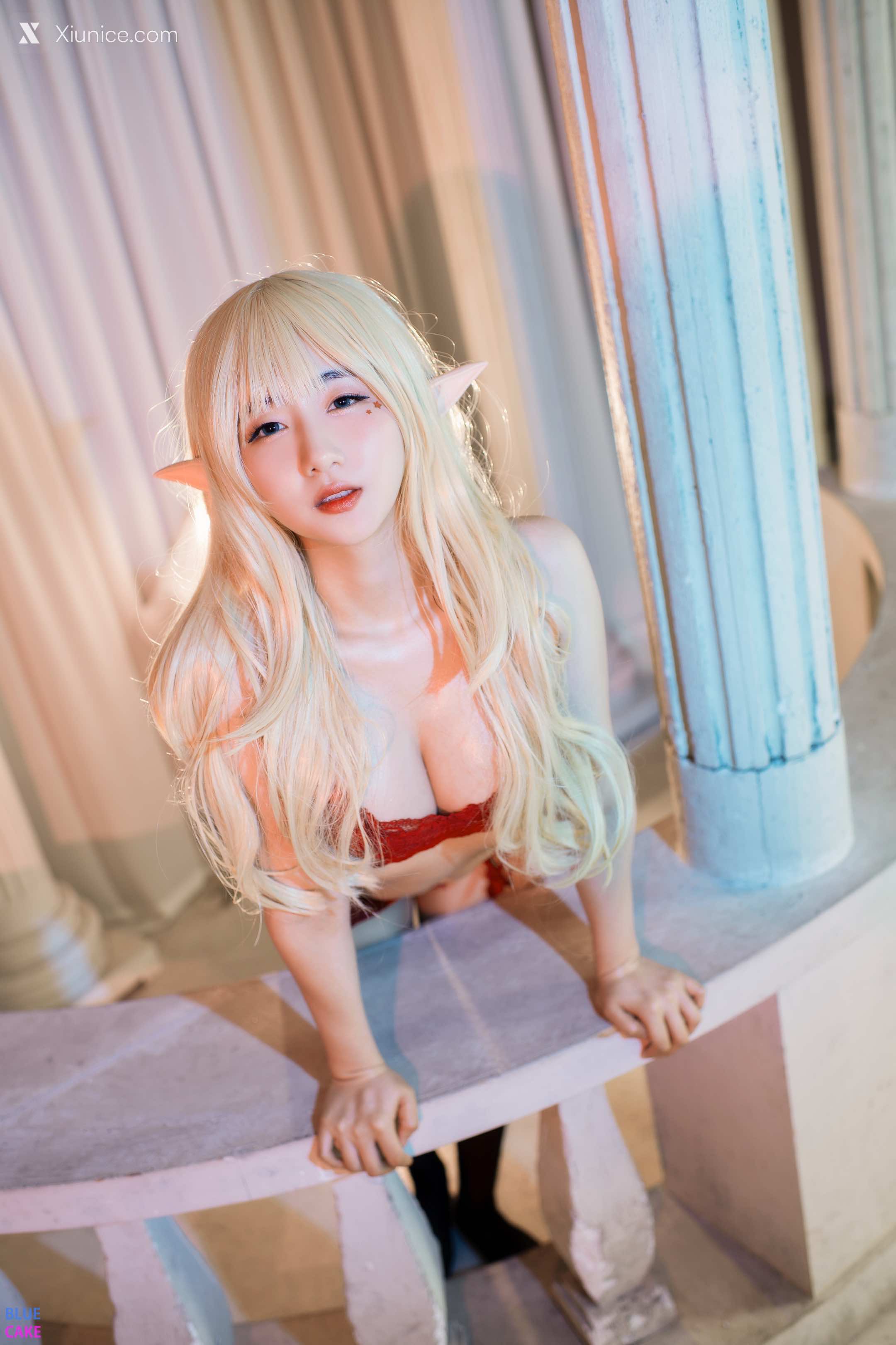 BLUECAKE Han Jina (한지나) – Sun Elf & Moon Elf 4K