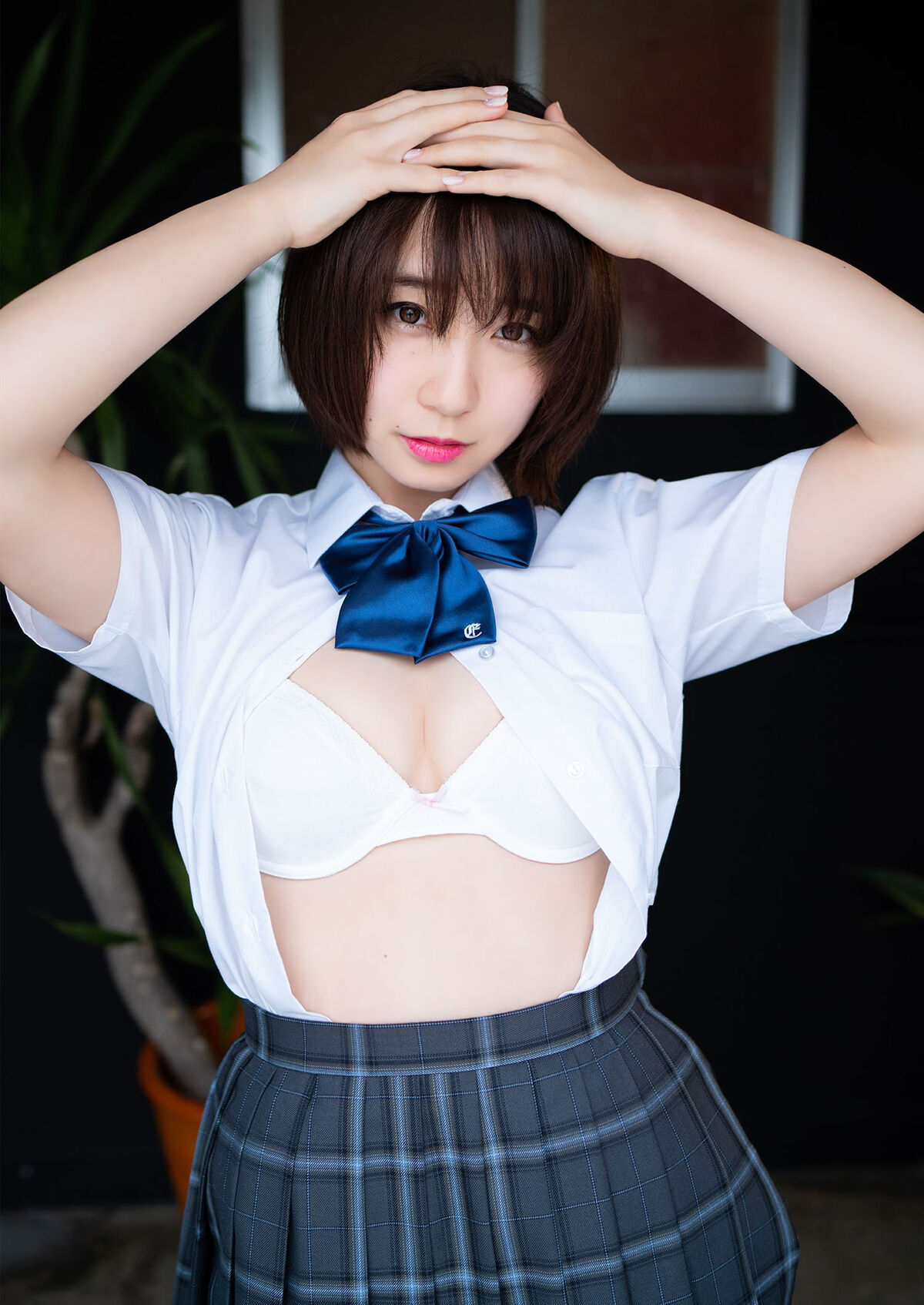 Moe Iori 伊織もえ - デジタル限定 YJ PHOTO BOOK 写真集 制服はちゃんと着なさーい