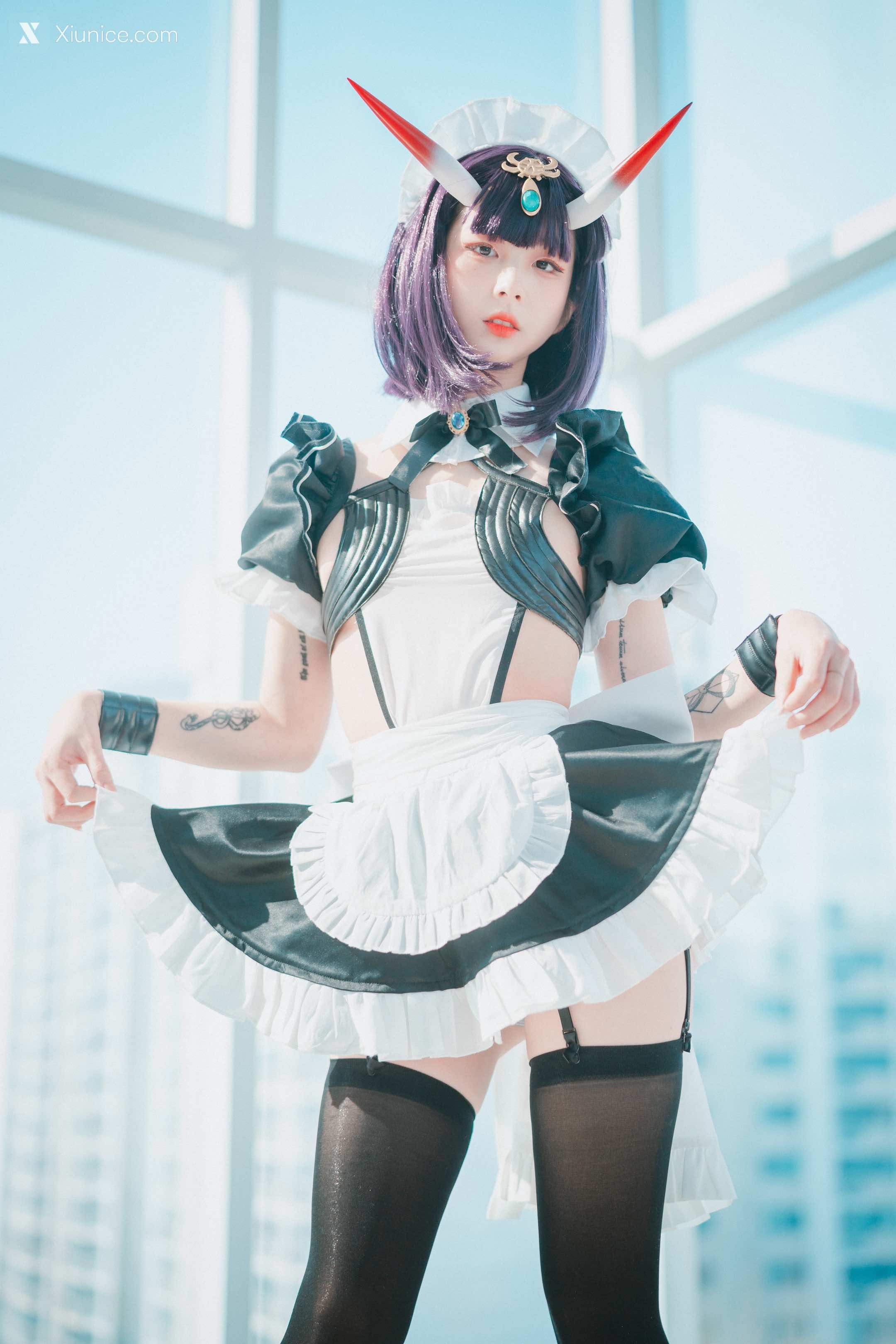 DJAWA Photo – Jang Joo (장주) – Shuten Douji Maid 4K