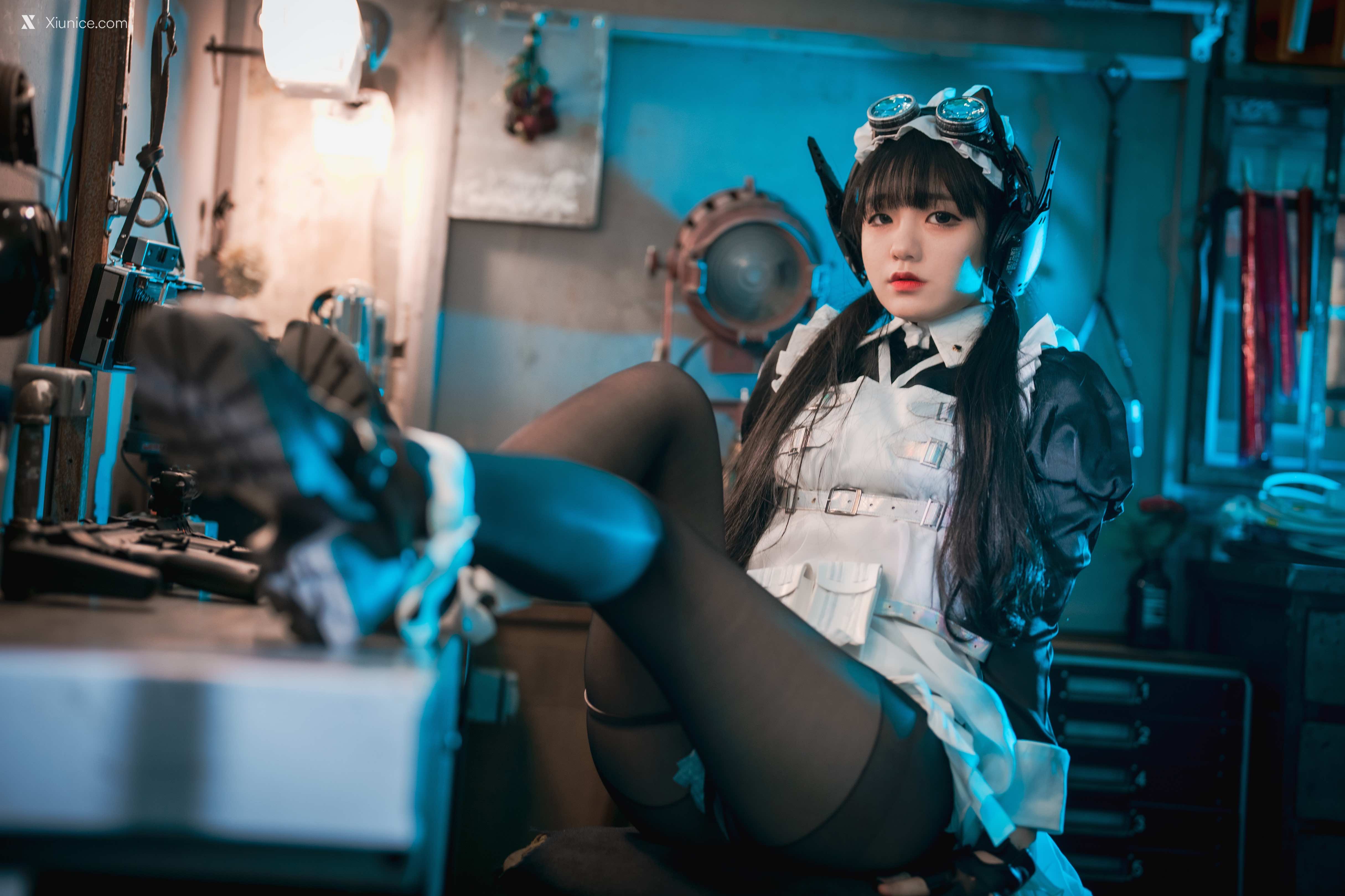 DJAWA Photo – Jeong Jenny (정제니) – Combat Maid Mansion 4K