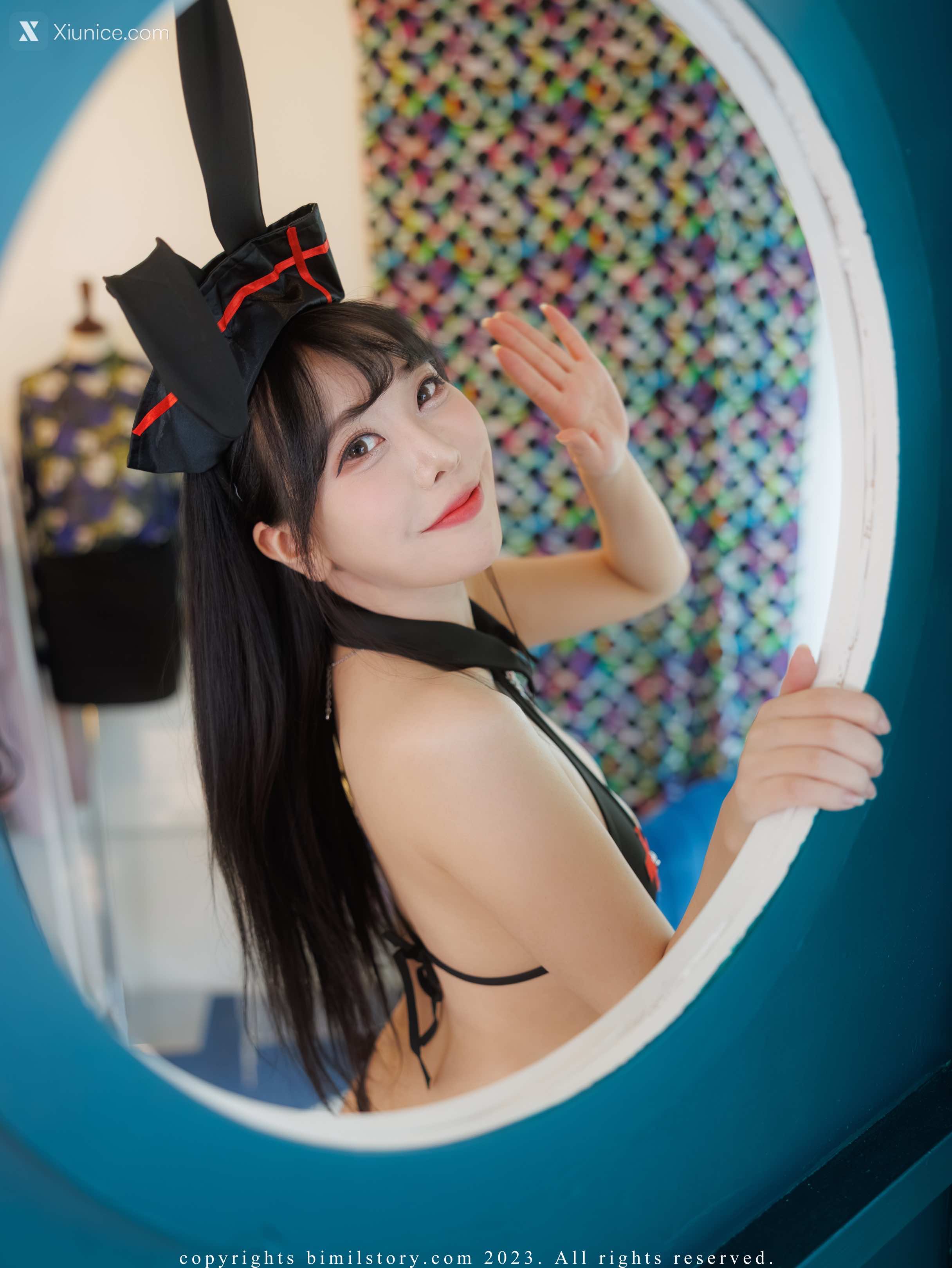 Bimilstory Zia (지아) Vol.13 Black Bunny Girl 4K