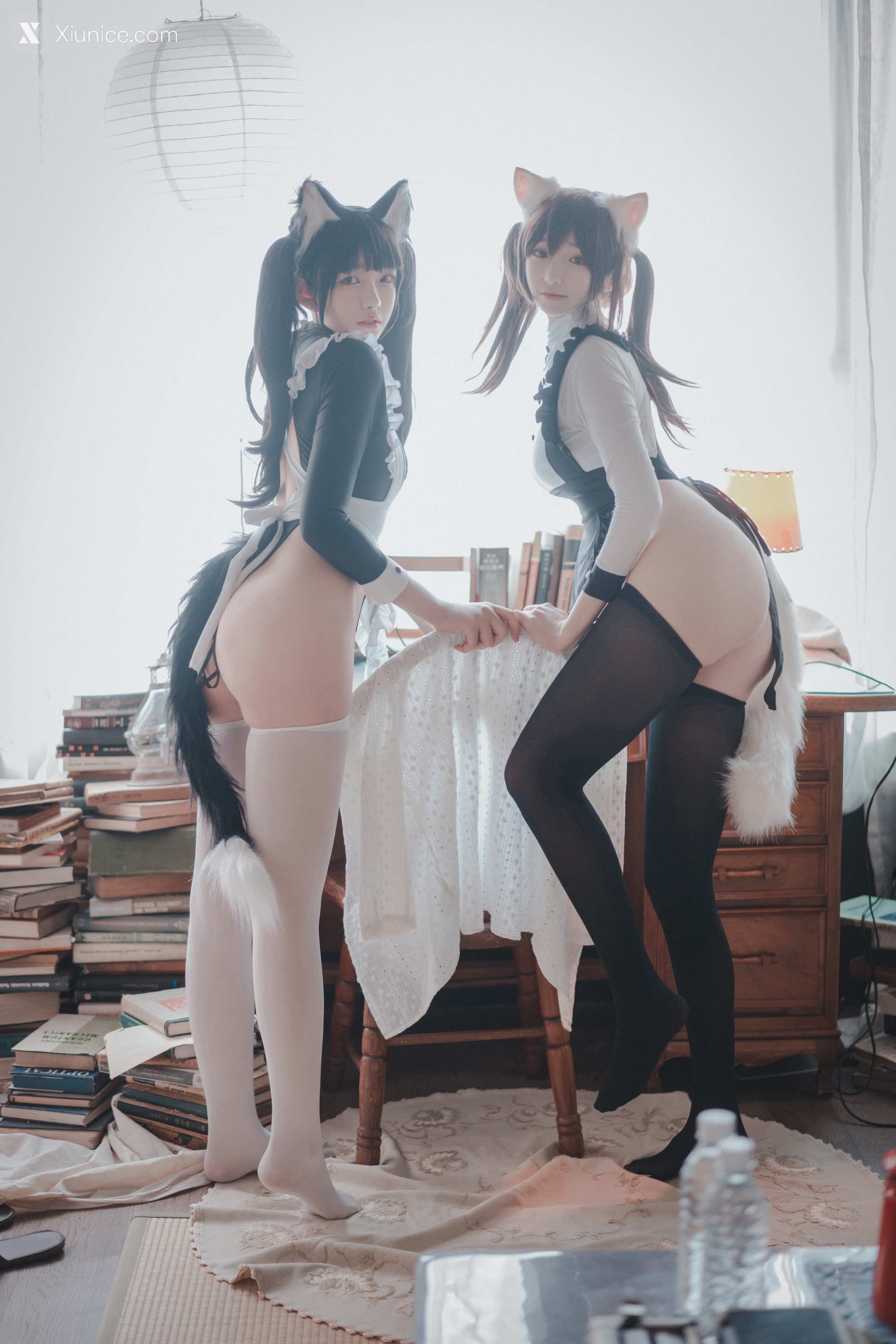 DJAWA Photo – Bambi (밤비) & Sonson (손손) – Maid Mansion W 4K