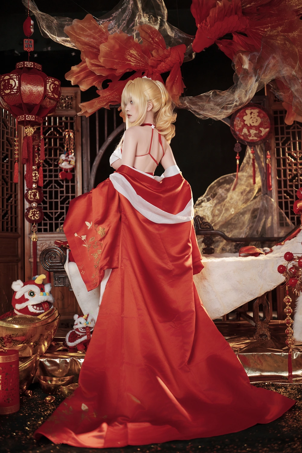 Cosplay Bangni邦尼 – 凉夜香雪