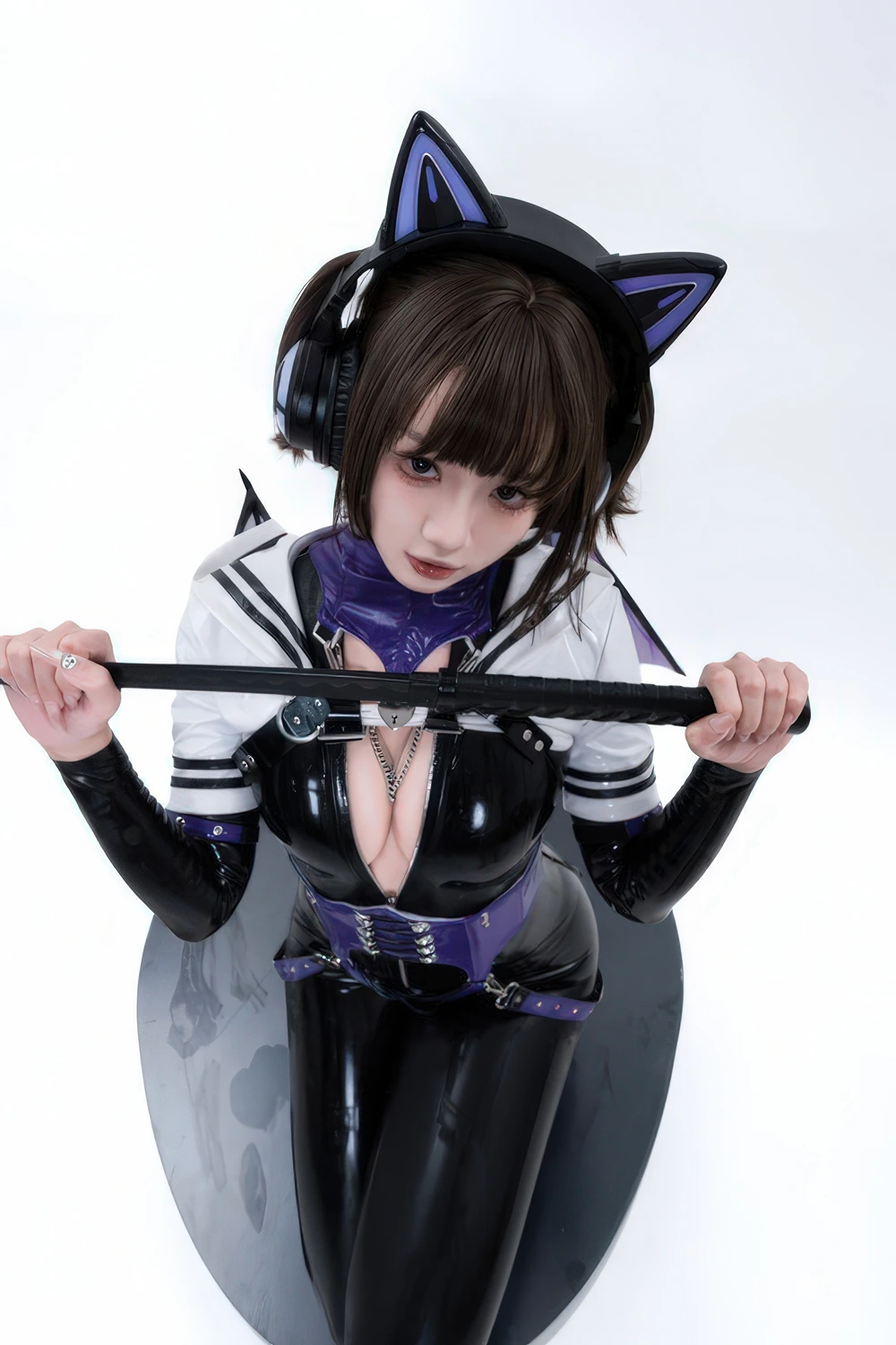 Cosplay 柒柒要乖哦 – 猎狼女