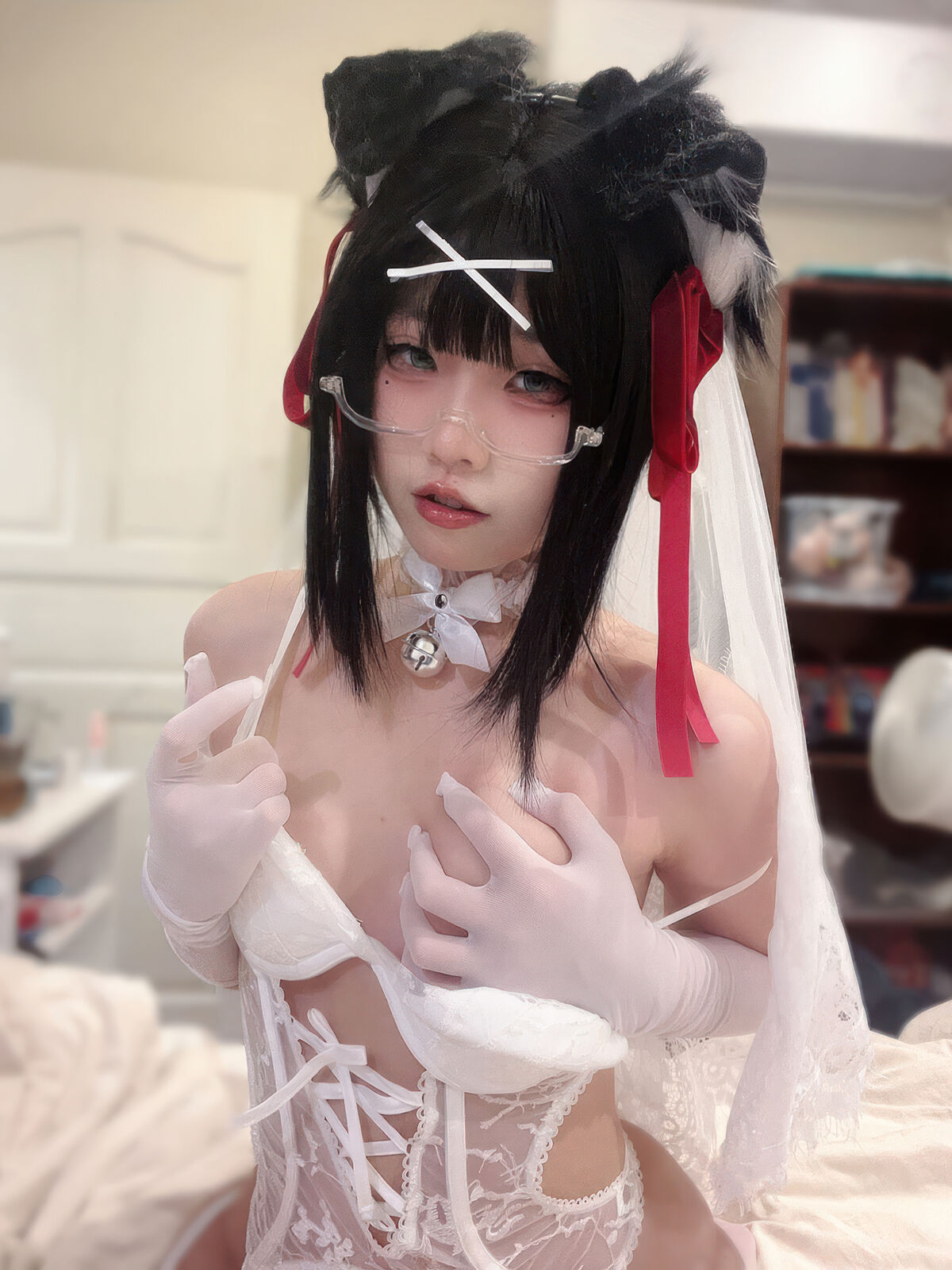 Coser@清水凪 - 小狗花嫁