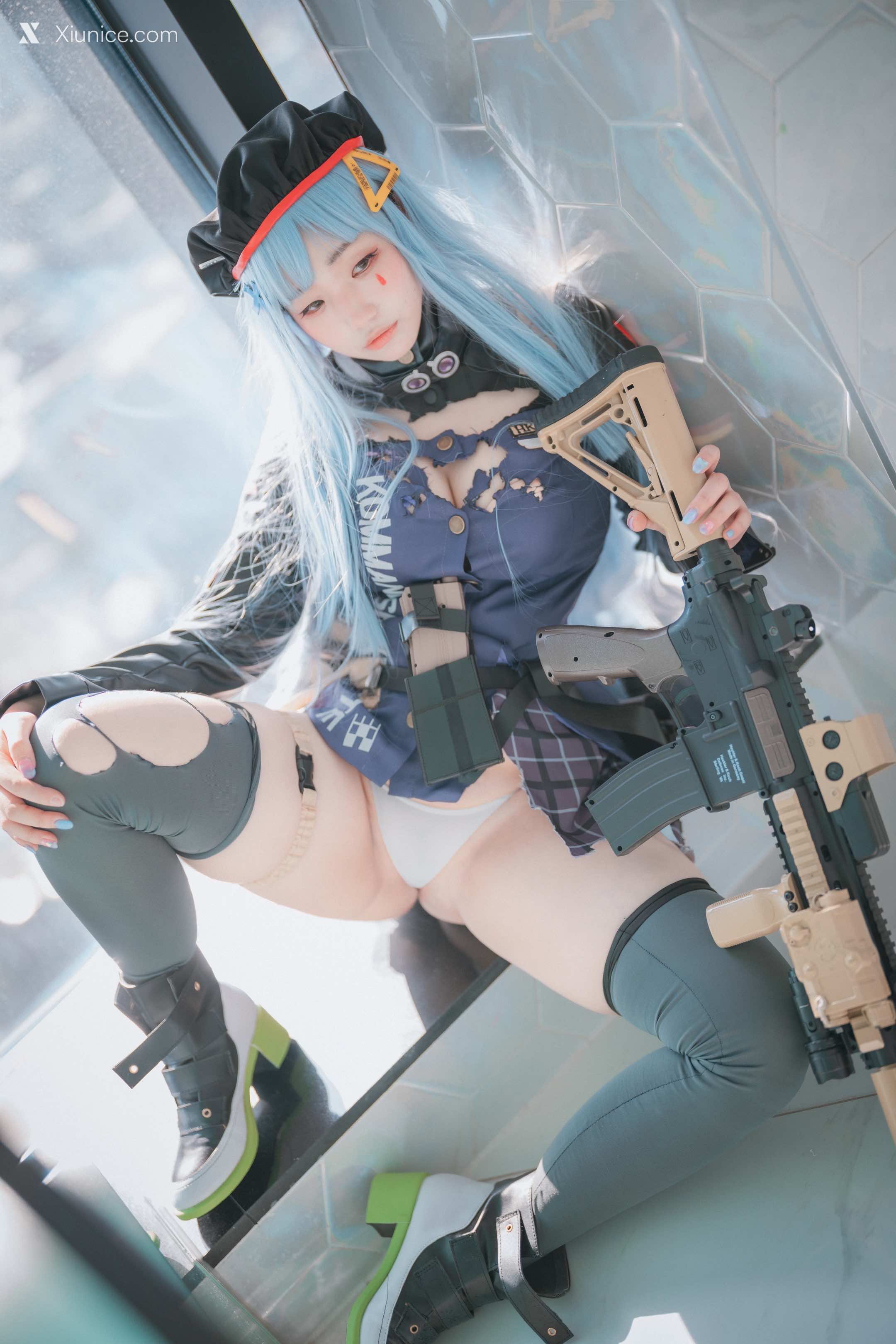 DJAWA Photo – Mimmi (밈미) – Girls’ Frontline – HK416 (Damaged ver.) 4K