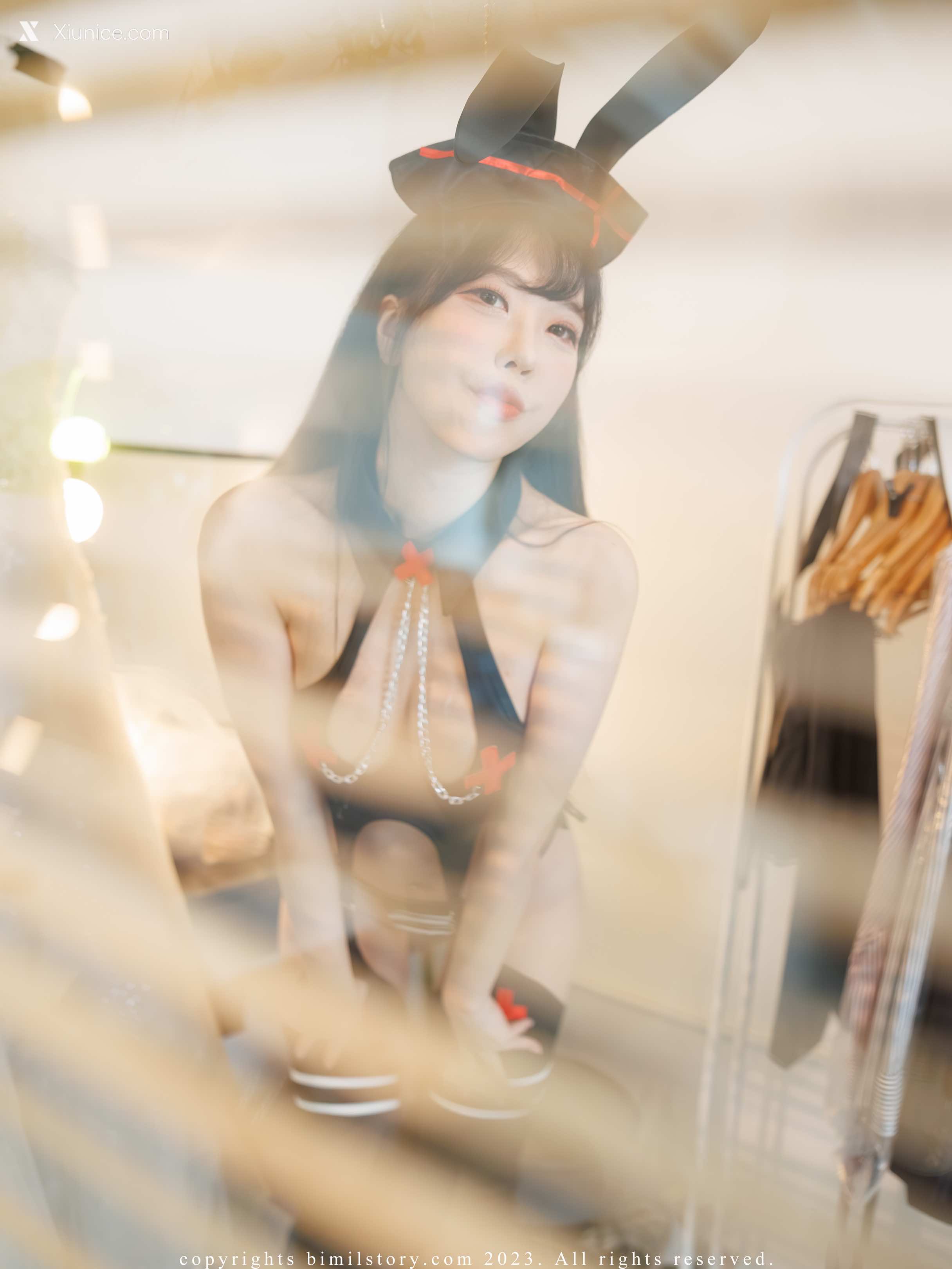 Bimilstory Zia (지아) Vol.13 Black Bunny Girl 4K