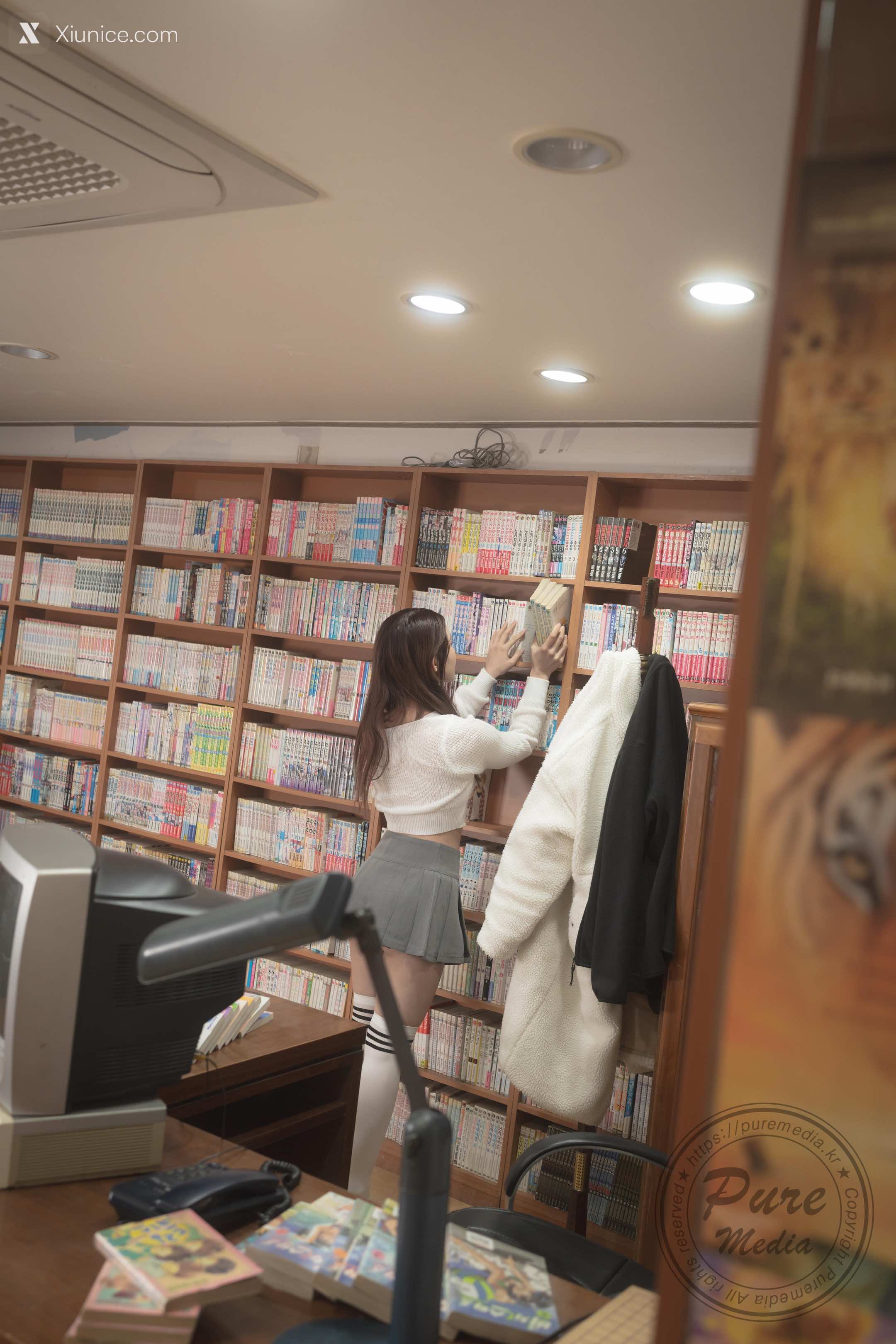 Pure Media Vol.273 Yeha (예하) – Dreaming With Library Girl 4K