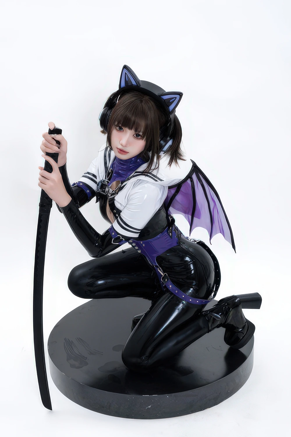 Cosplay 柒柒要乖哦 – 猎狼女