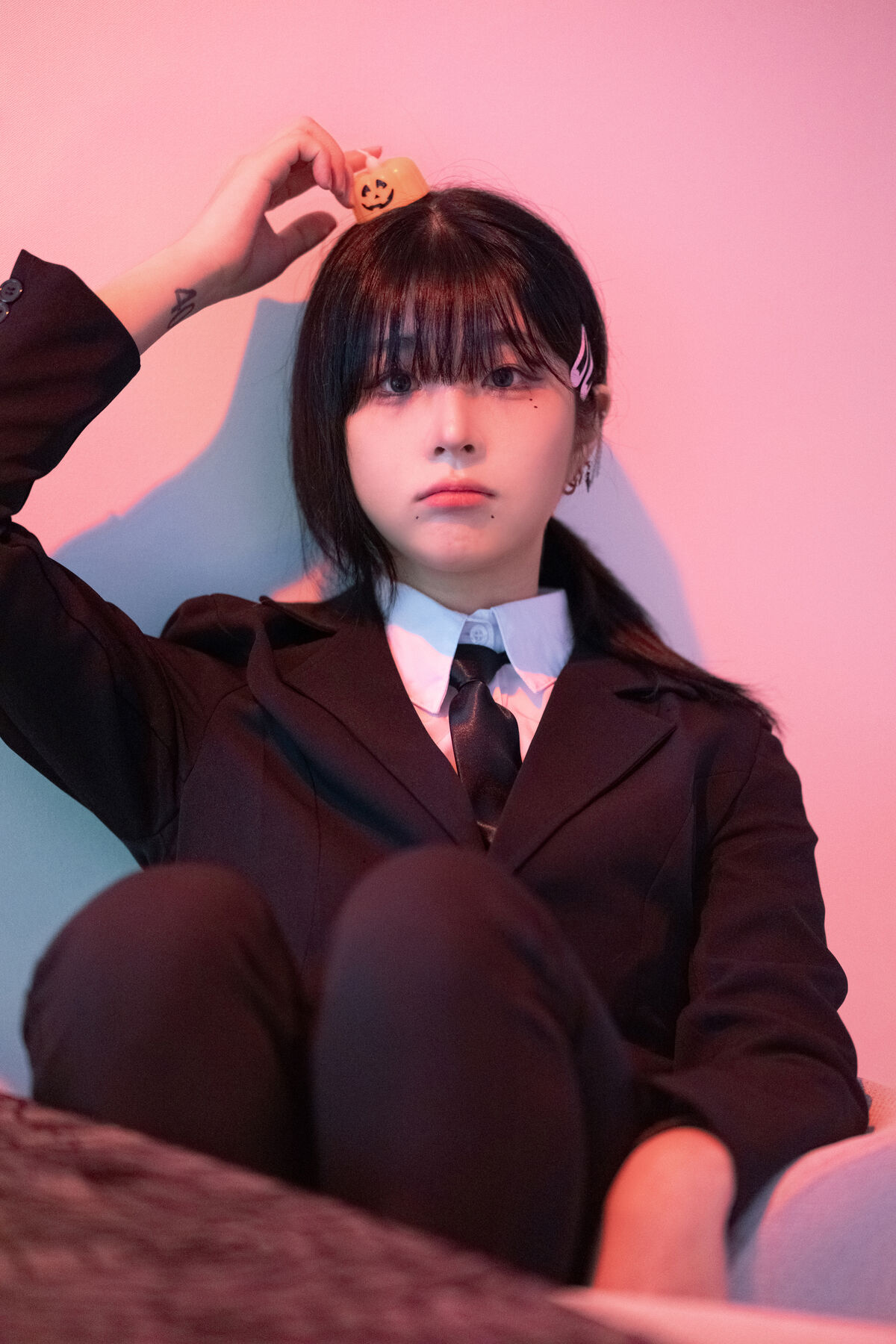 Jang Joo 장주 - Halloween 장주 할로윈 기념 체인소 맨 코베니 코스프레