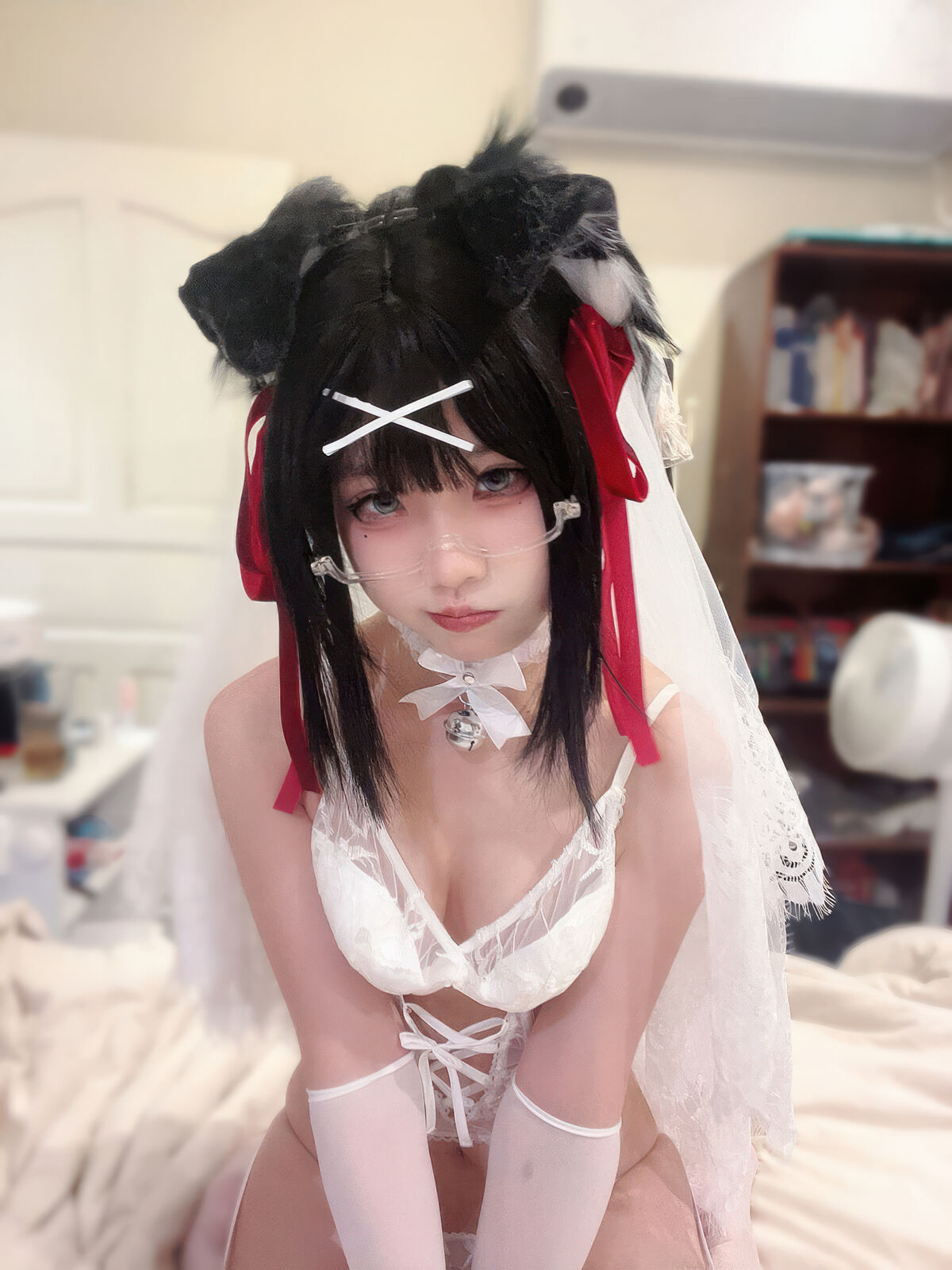 Coser@清水凪 - 小狗花嫁