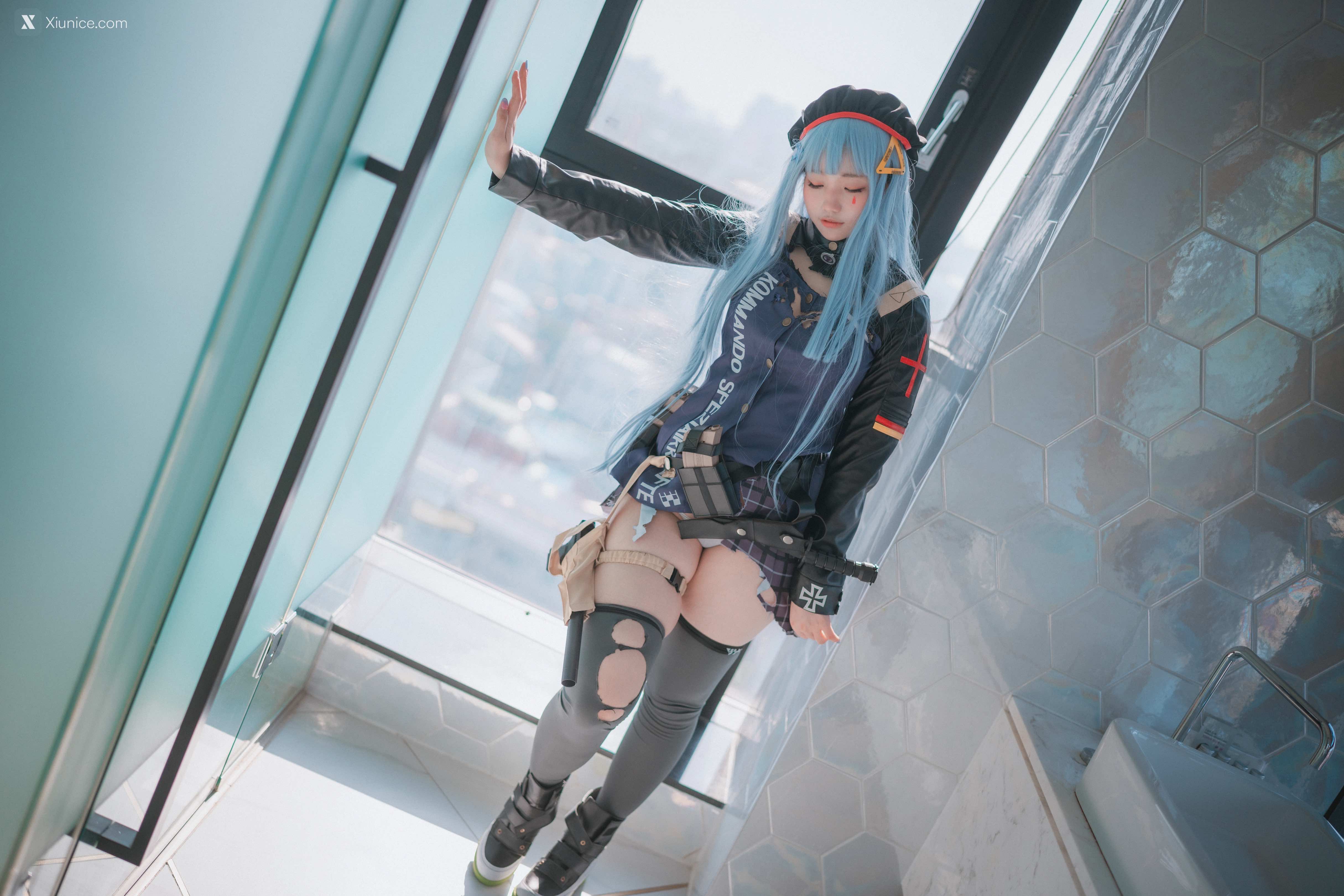 DJAWA Photo – Mimmi (밈미) – Girls’ Frontline – HK416 (Damaged ver.) 4K