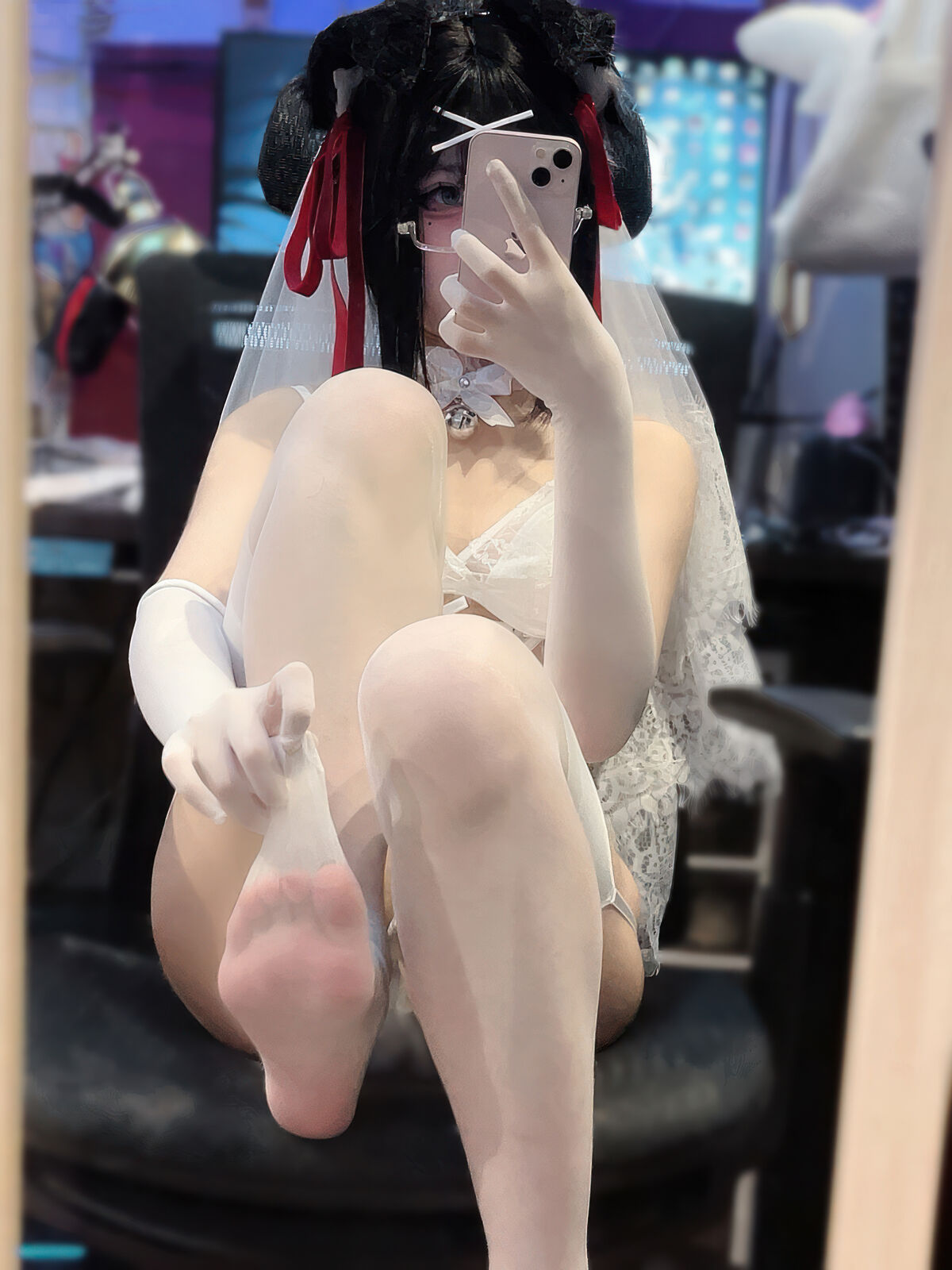 Coser@清水凪 - 小狗花嫁