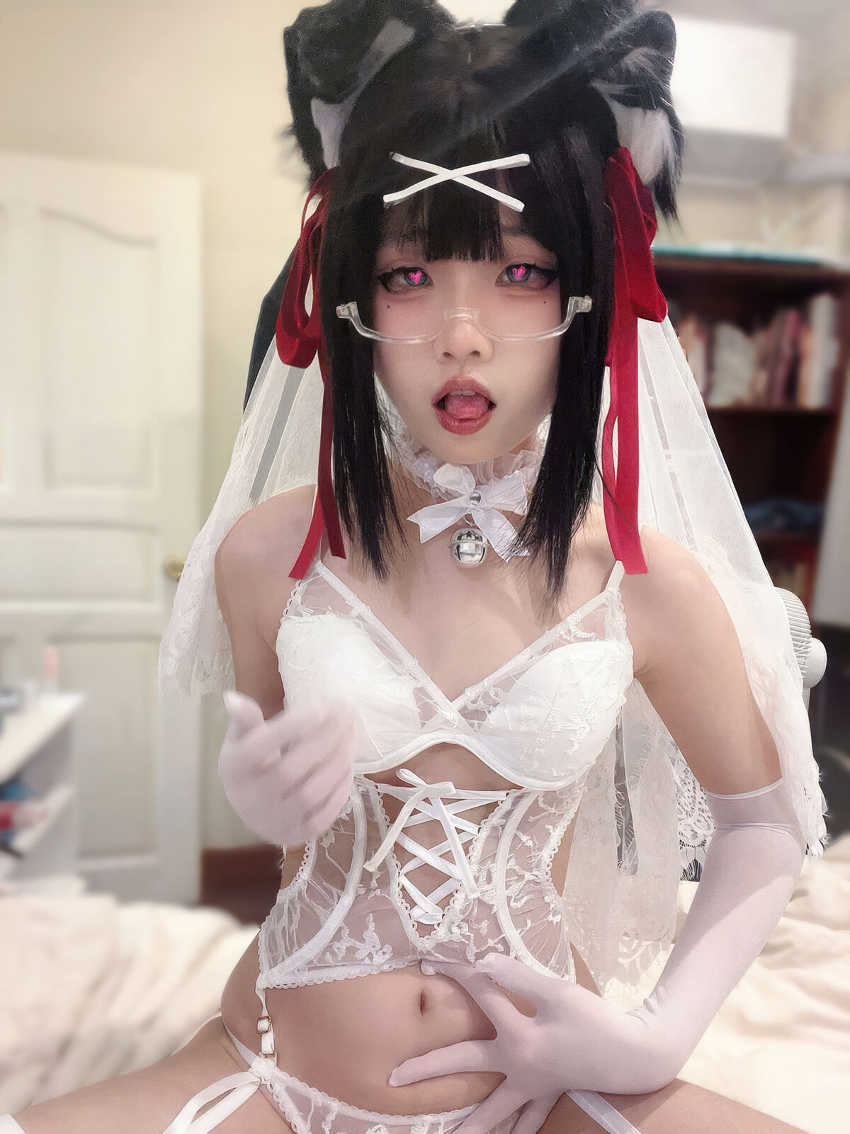 Coser@清水凪 - 小狗花嫁