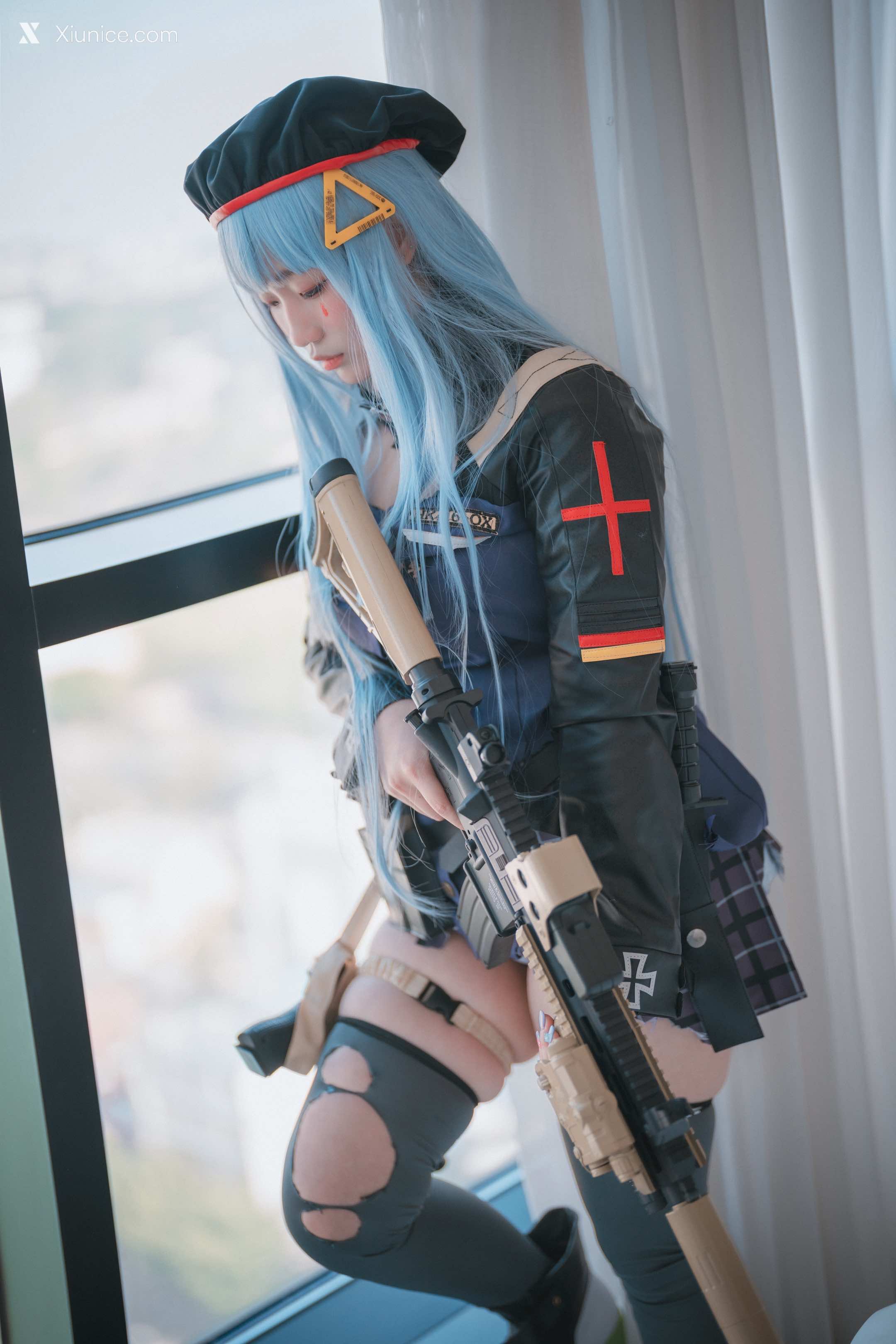 DJAWA Photo – Mimmi (밈미) – Girls’ Frontline – HK416 (Damaged ver.) 4K