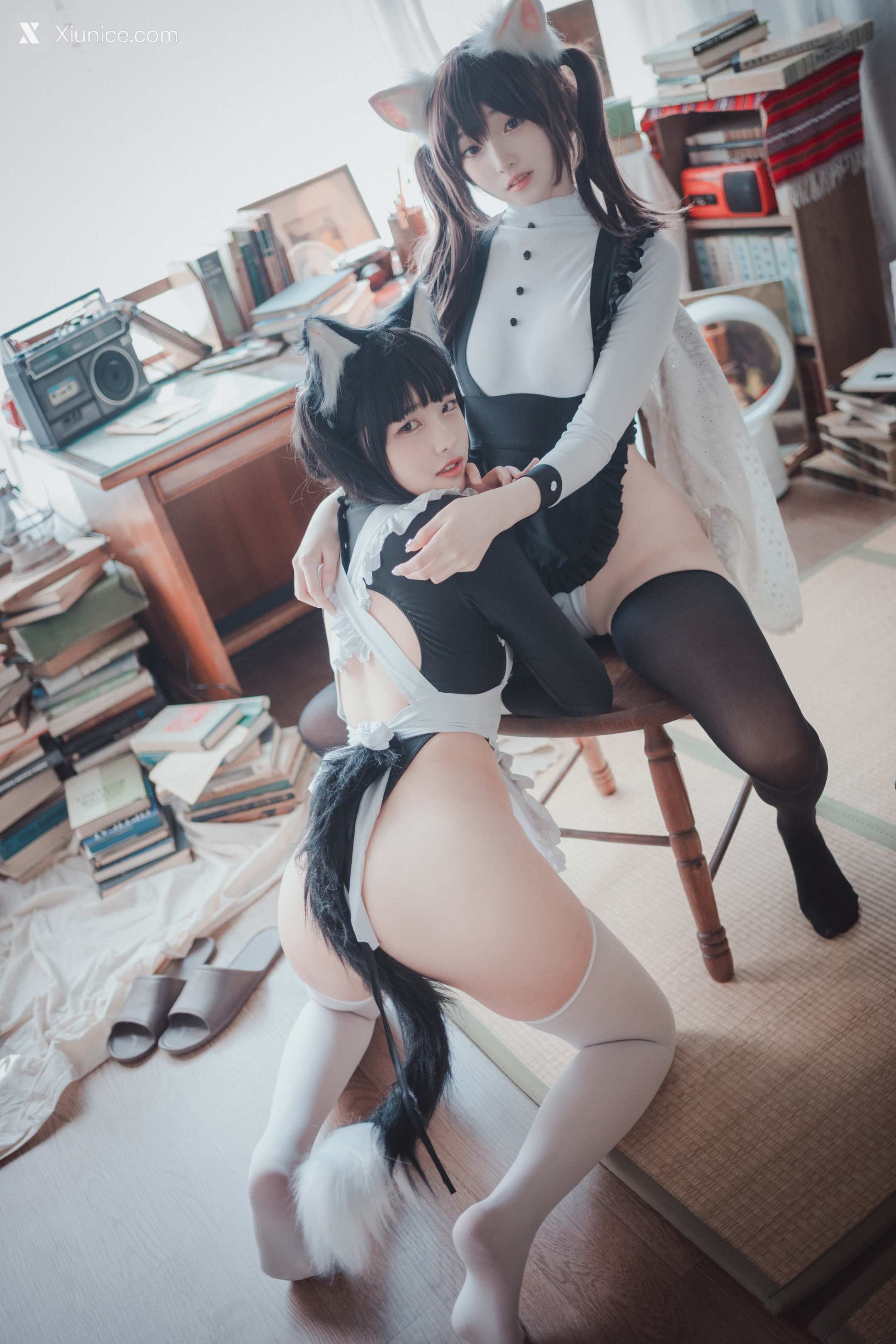 DJAWA Photo – Bambi (밤비) & Sonson (손손) – Maid Mansion W 4K