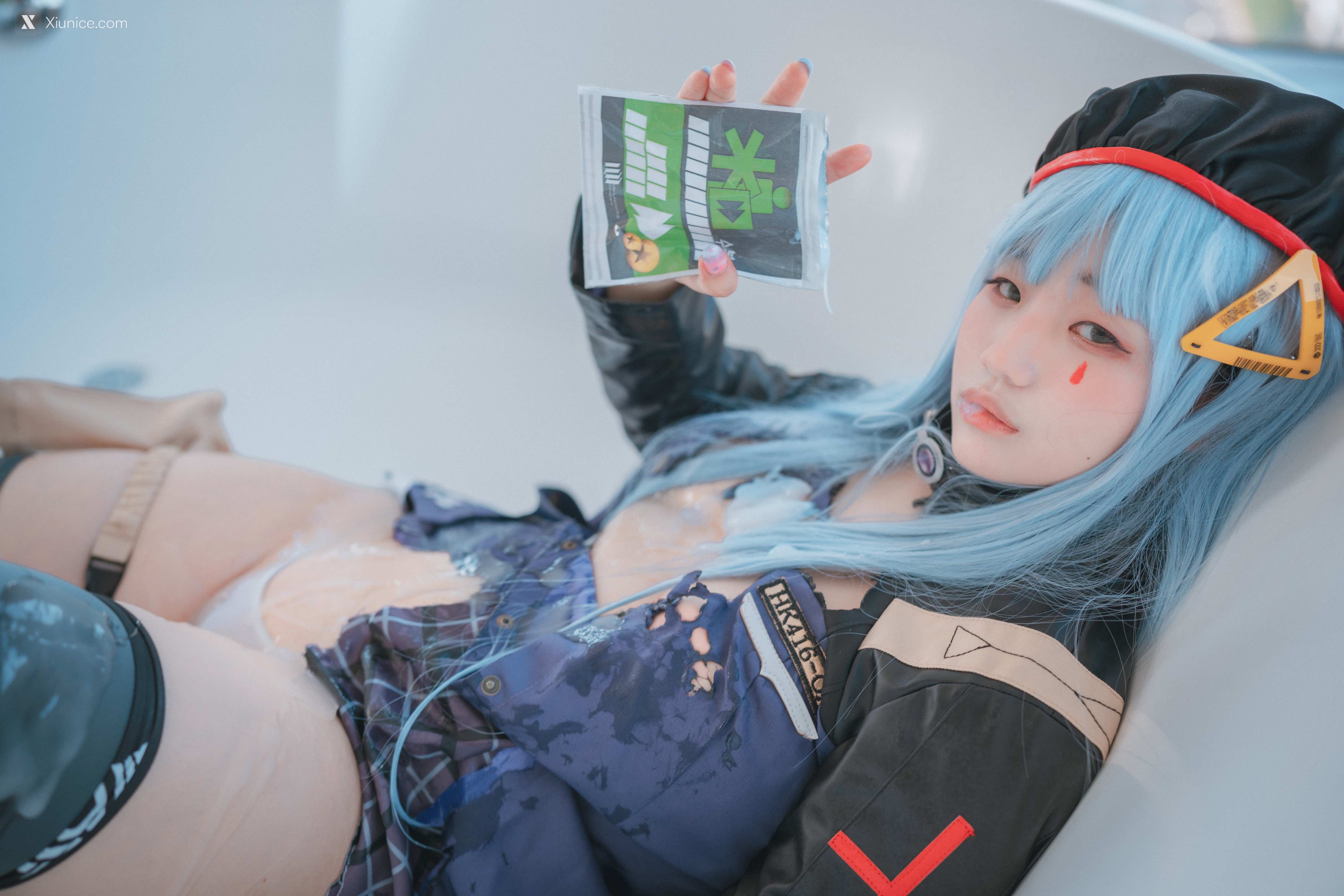 DJAWA Photo – Mimmi (밈미) – Girls’ Frontline – HK416 (Damaged ver.) 4K