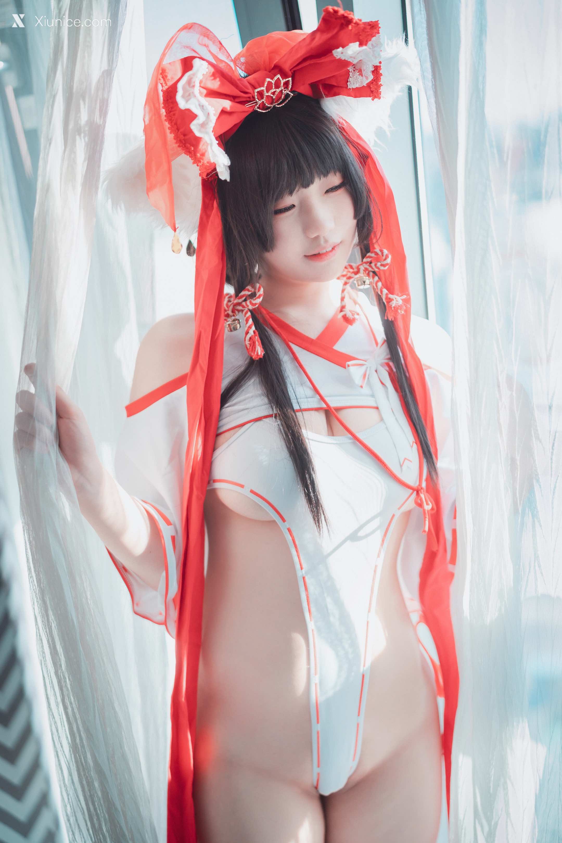 DJAWA Photo – Mimmi (밈미) – Kitsune Miko (A ver) 4K