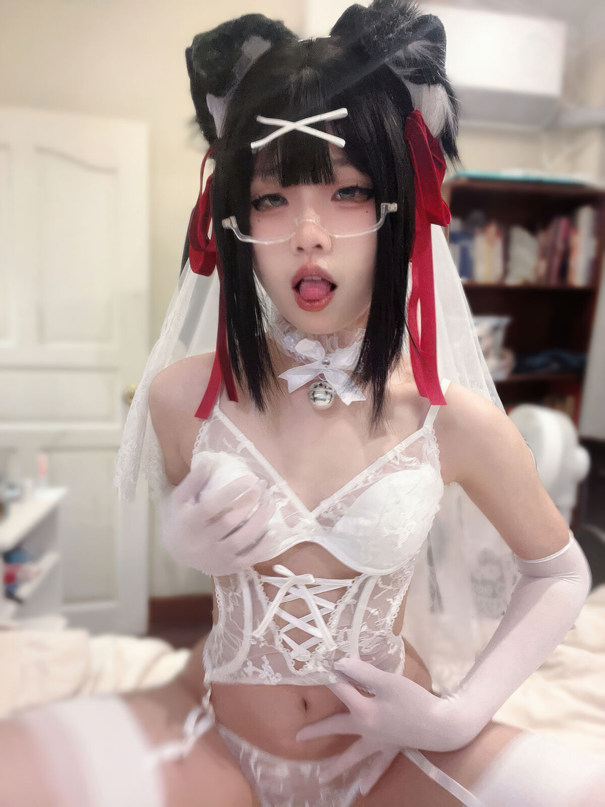 Coser@清水凪 - 小狗花嫁