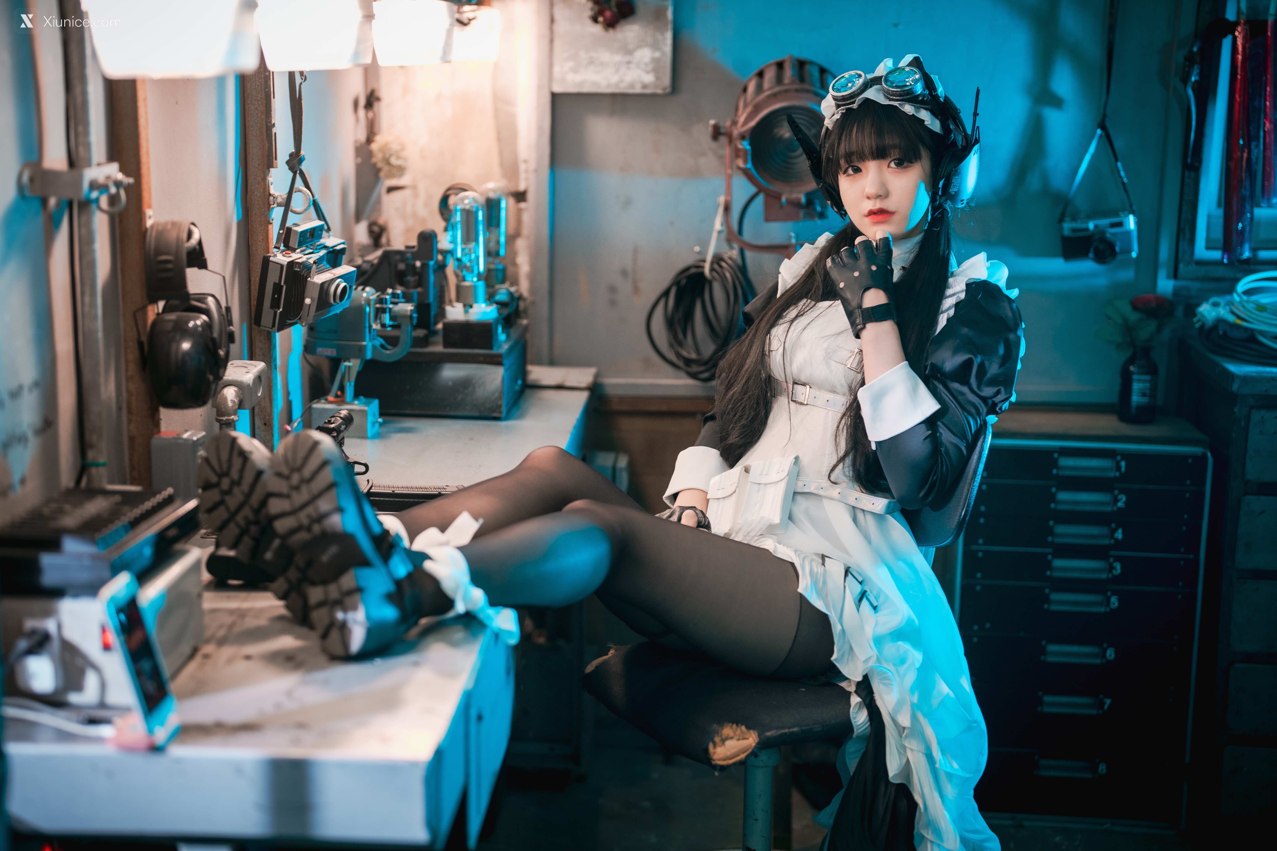 DJAWA Photo – Jeong Jenny (정제니) – Combat Maid Mansion 4K
