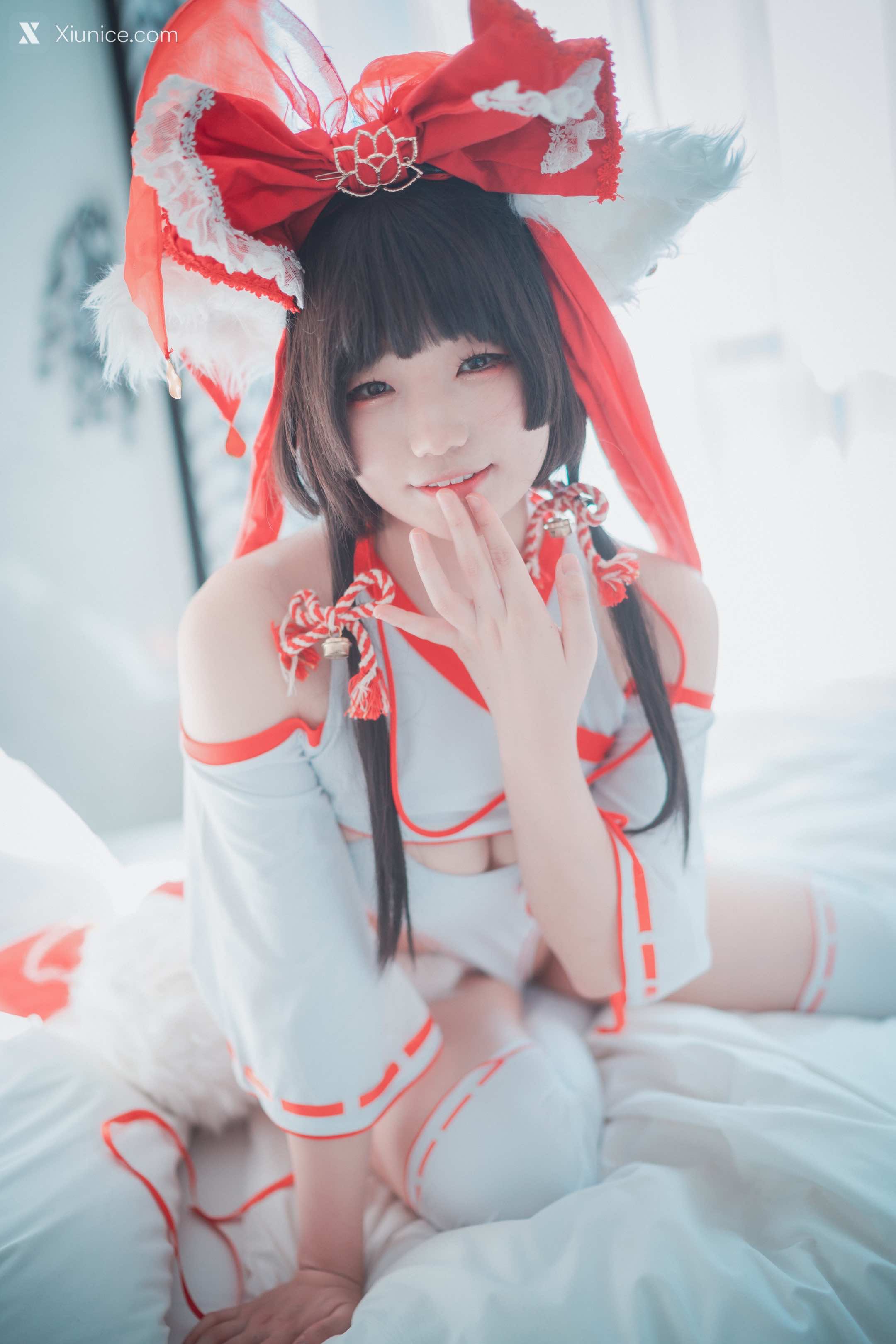 DJAWA Photo – Mimmi (밈미) – Kitsune Miko (A ver) 4K