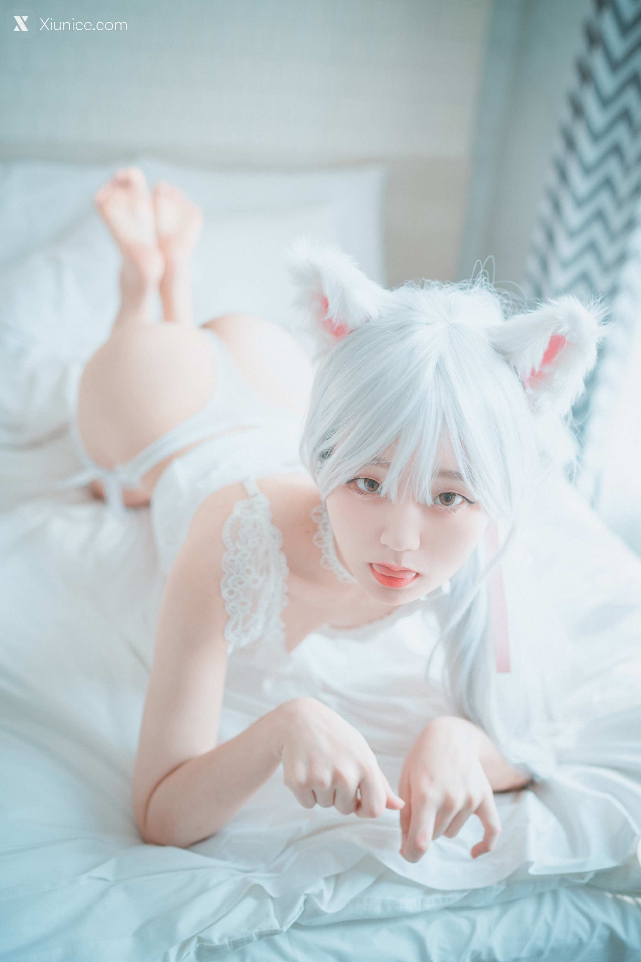 DJAWA Photo – Jeong Jenny (정제니) – Schwarz und Wei Katzenmädchen (Full Ver) 4K