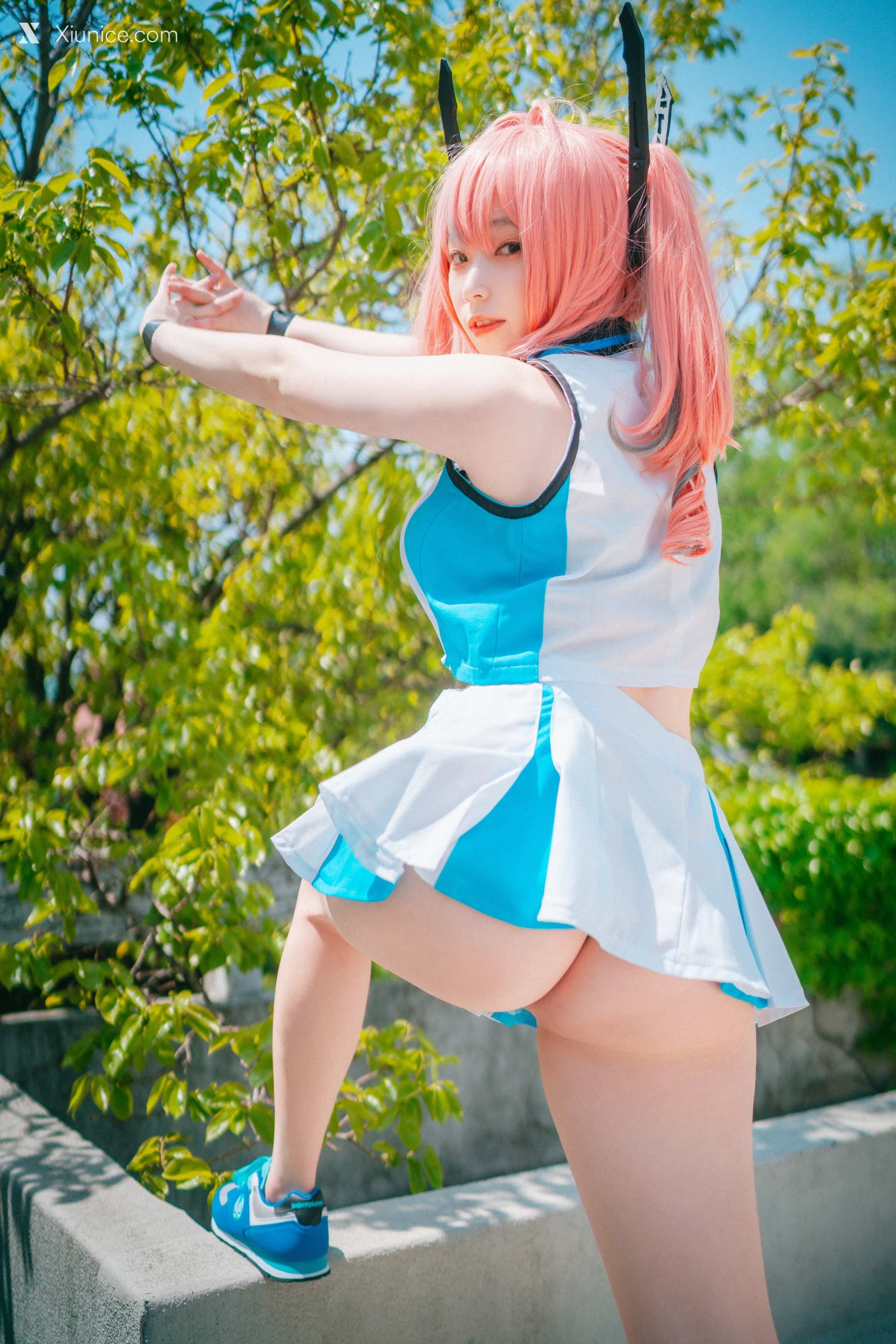 DJAWA Photo – Bambi (밤비) – USS Bremerton (Azur Lane) Scorching-Hot Training 4K