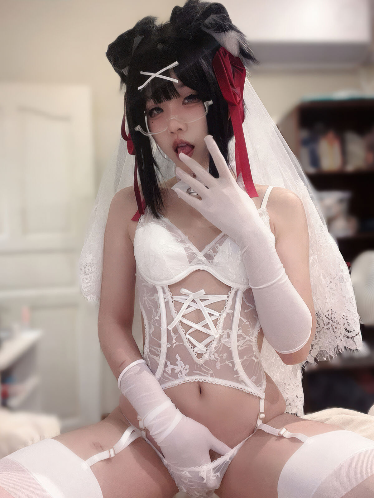 Coser@清水凪 - 小狗花嫁