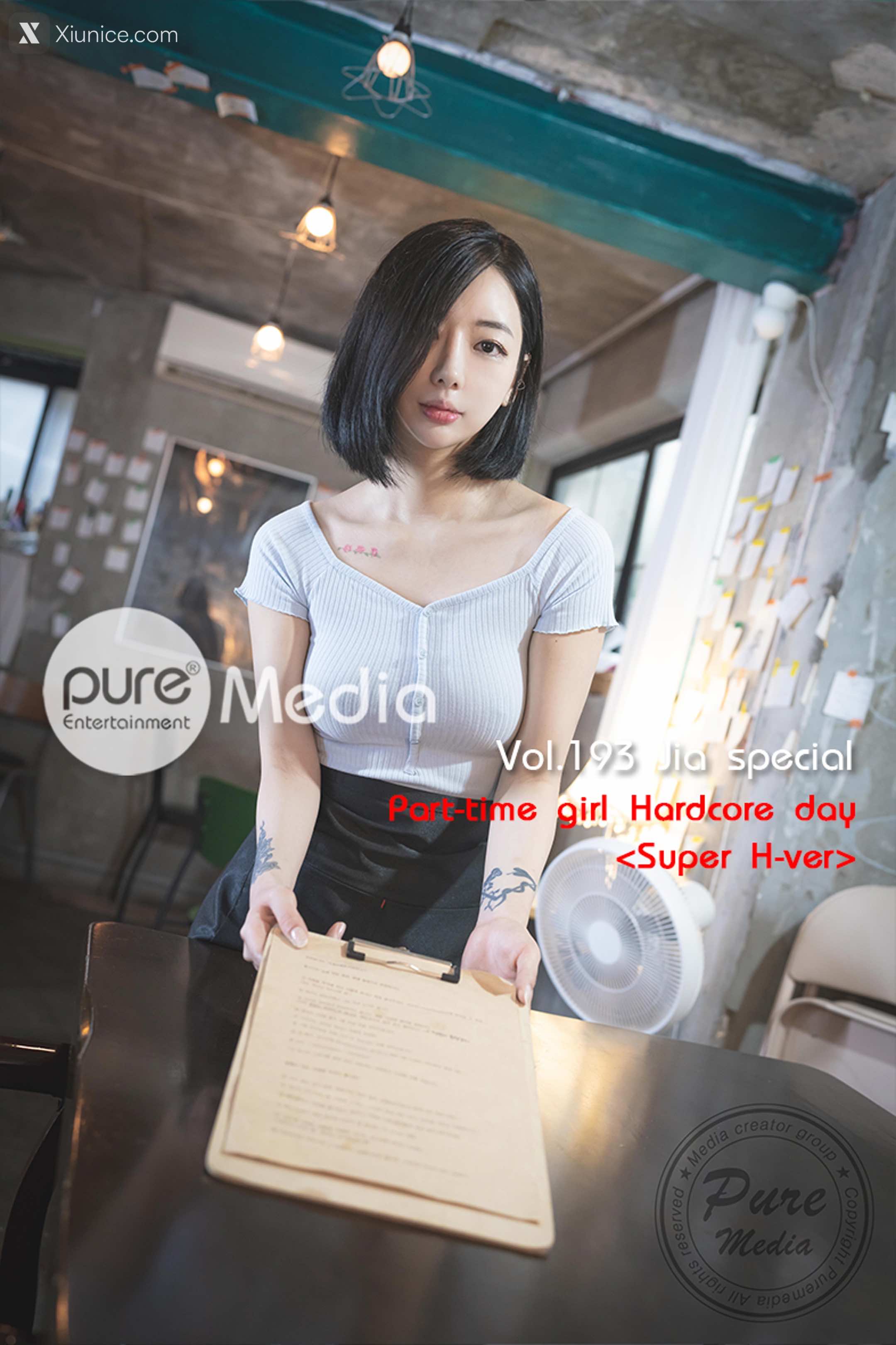 Pure Media Vol.193 Jia (지아) – Part-time girls Hardcore day 4K